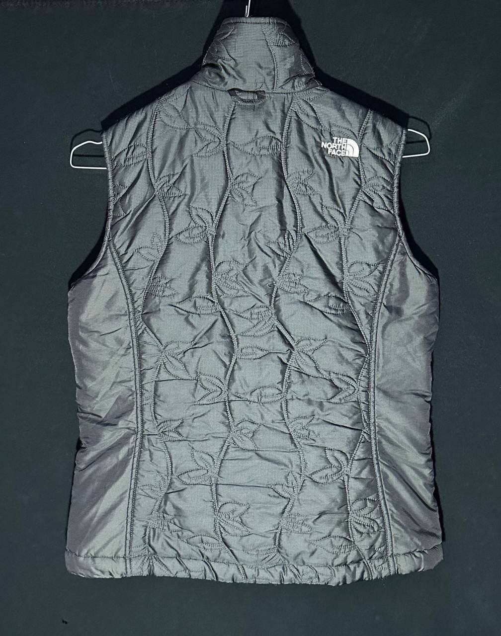 The North Face The North Face Woman zip Vest gray Flower Stitching Quilted Size XS / US 0-2 / IT 36-38 - 8 Thumbnail