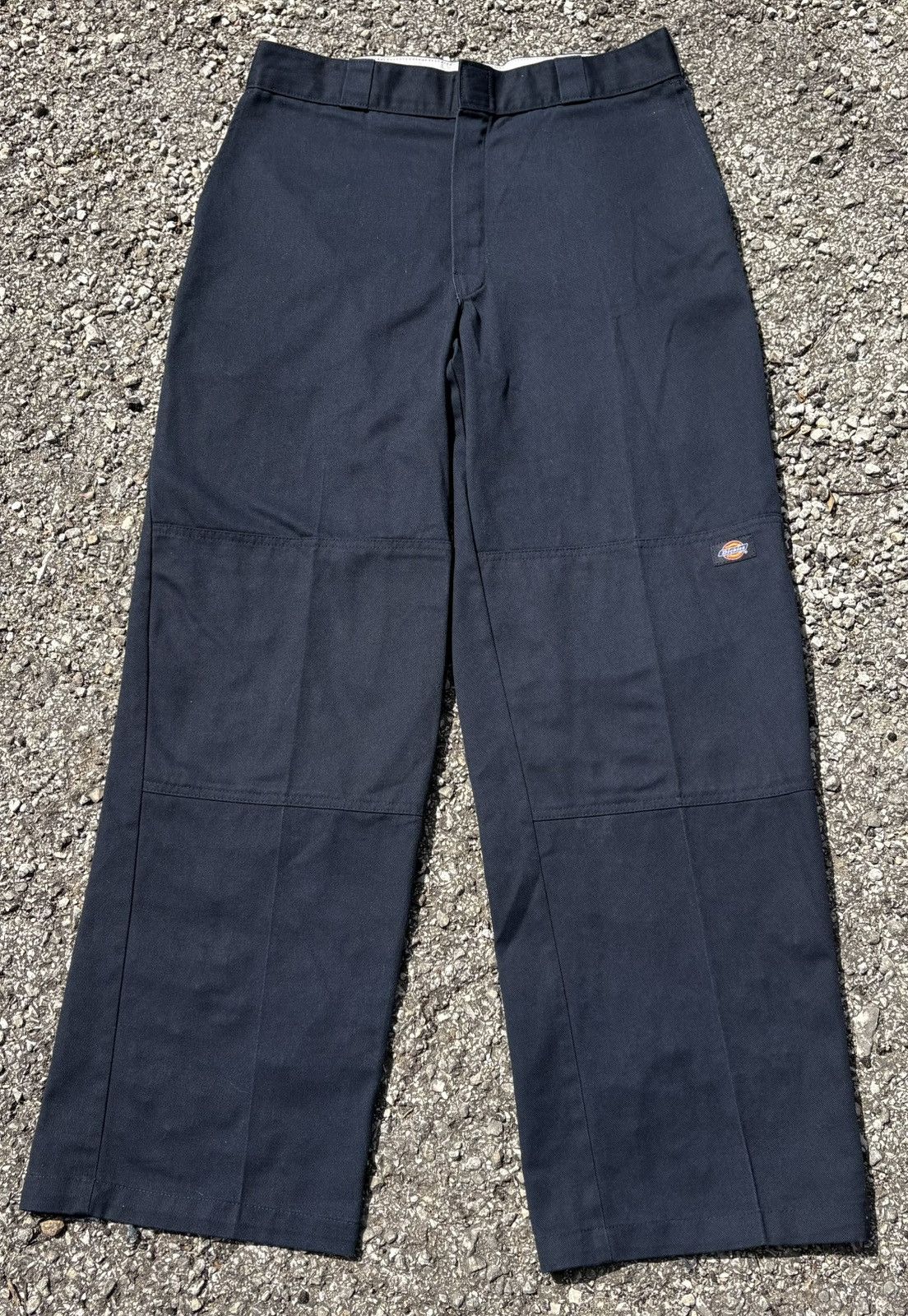 Dickies Dickies Dark Navy Double Knee Work Pants Size US 34 / EU 50 - 1 Thumbnail