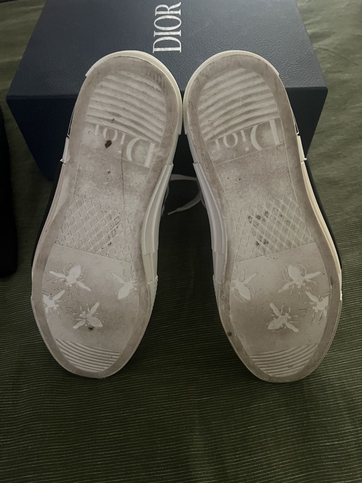 Dior Christian Dior B23 High Top Oblique Sneakers Size US 9 / EU 42 - 7 Thumbnail
