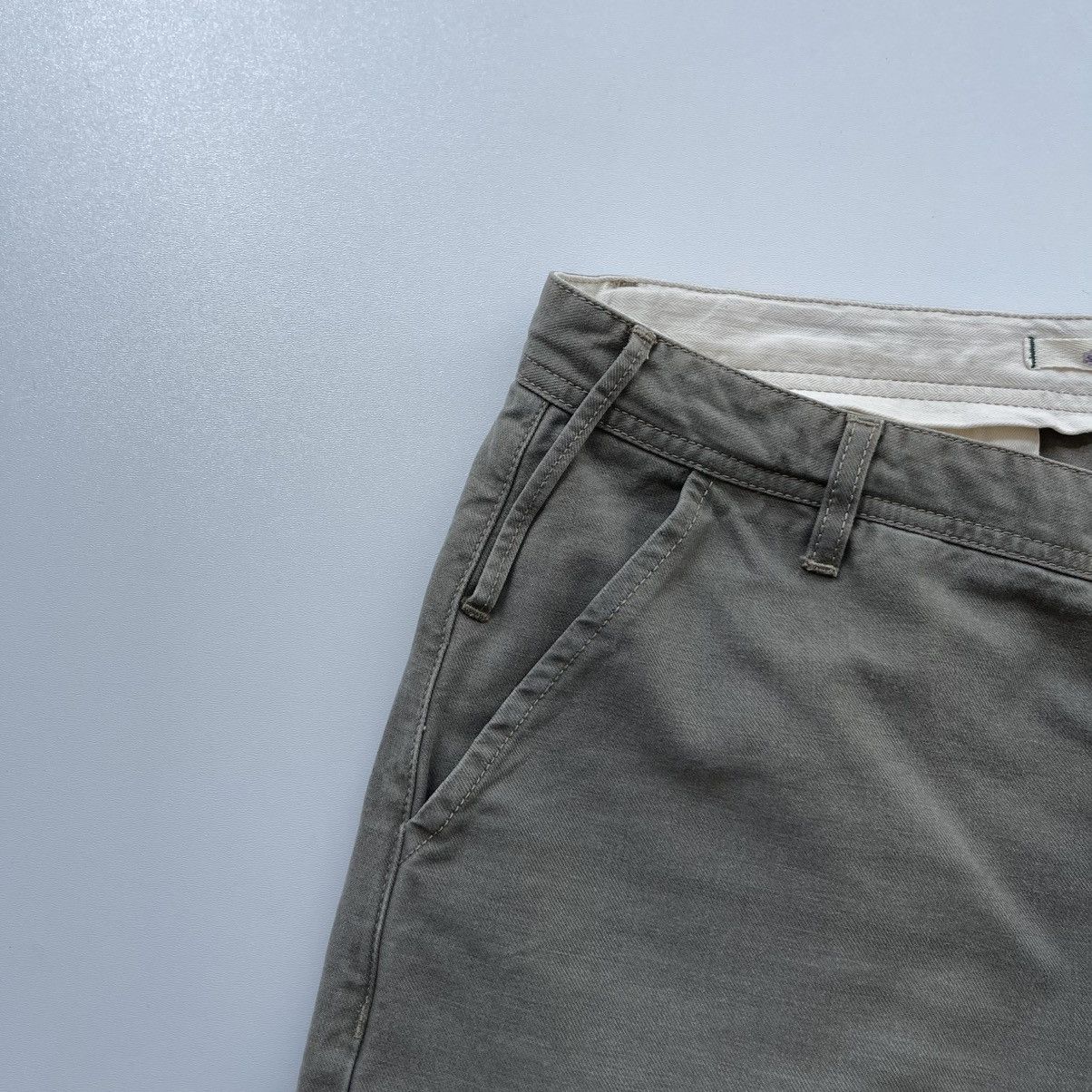 Scarti-Lab Scarti-Lab 101 2013 Vintage Cotton Chino Pants Green Casual Size US 36 / EU 52 - 4 Thumbnail