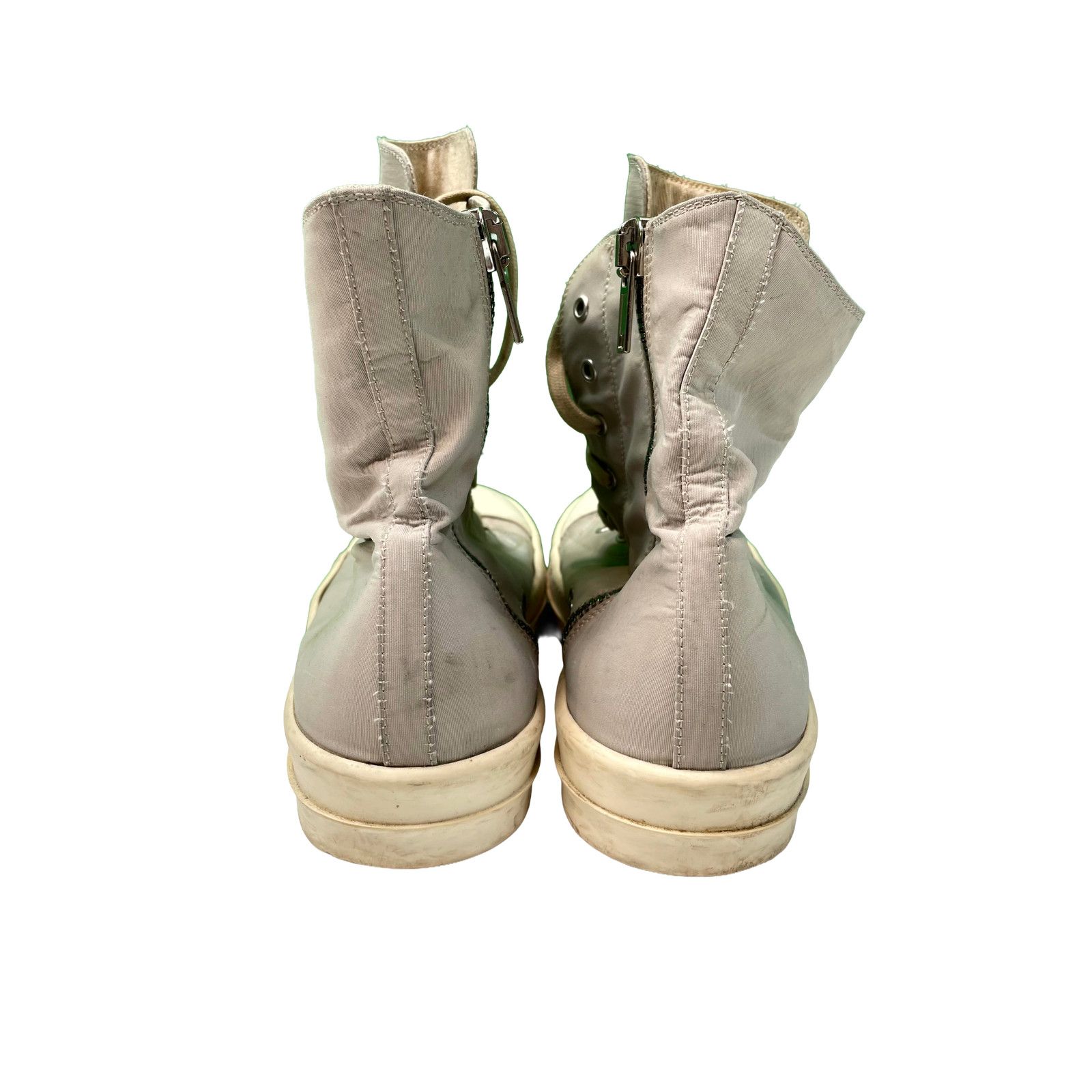 Rick Owens Rick Owens Ramone Hi Grey Sneakers Size US 12 / IT 42 - 4 Thumbnail