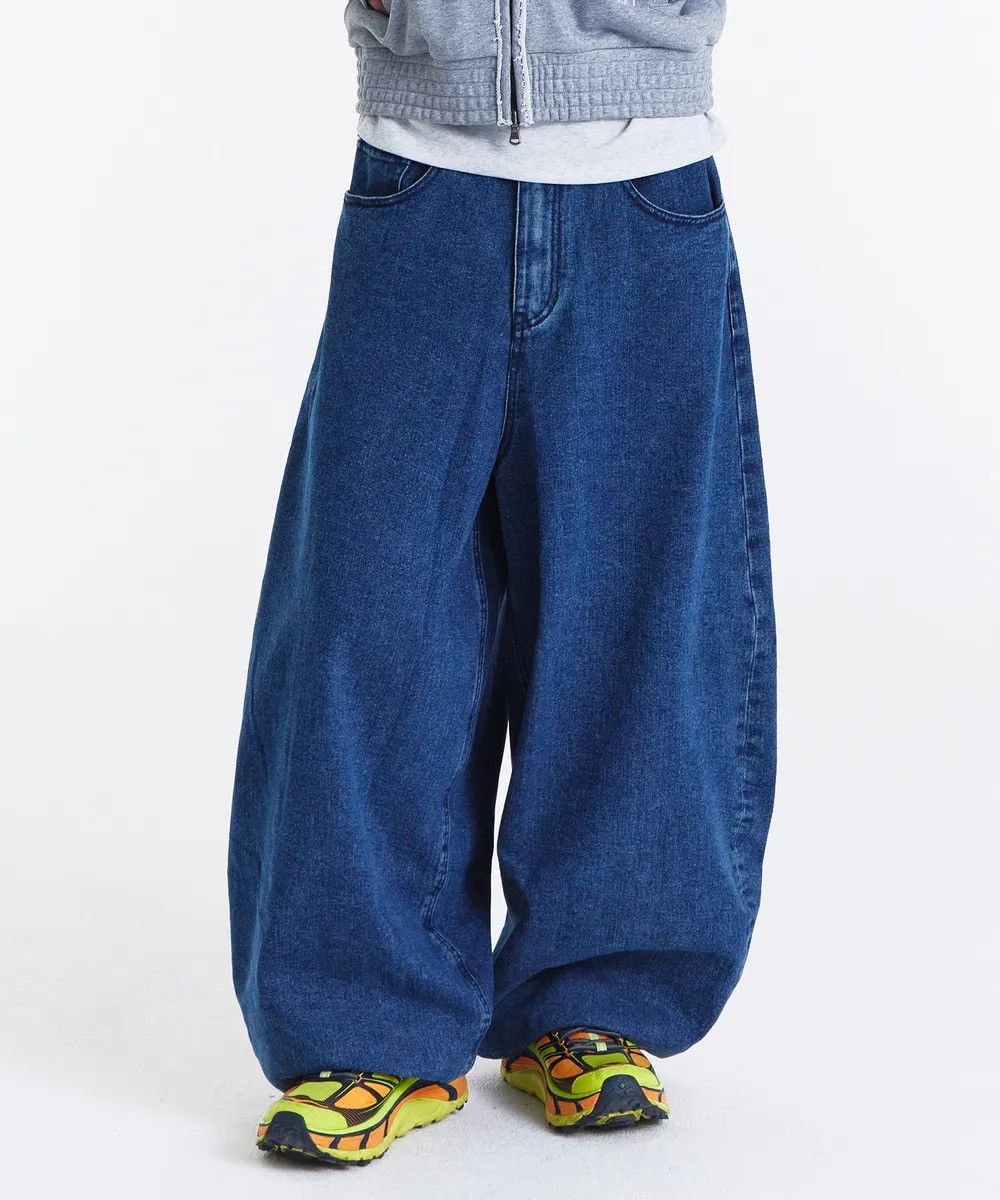 Yohji Yamamoto Kichul heavyweight ballon fit denim pants Size US 30 / EU 46 - 3 Thumbnail