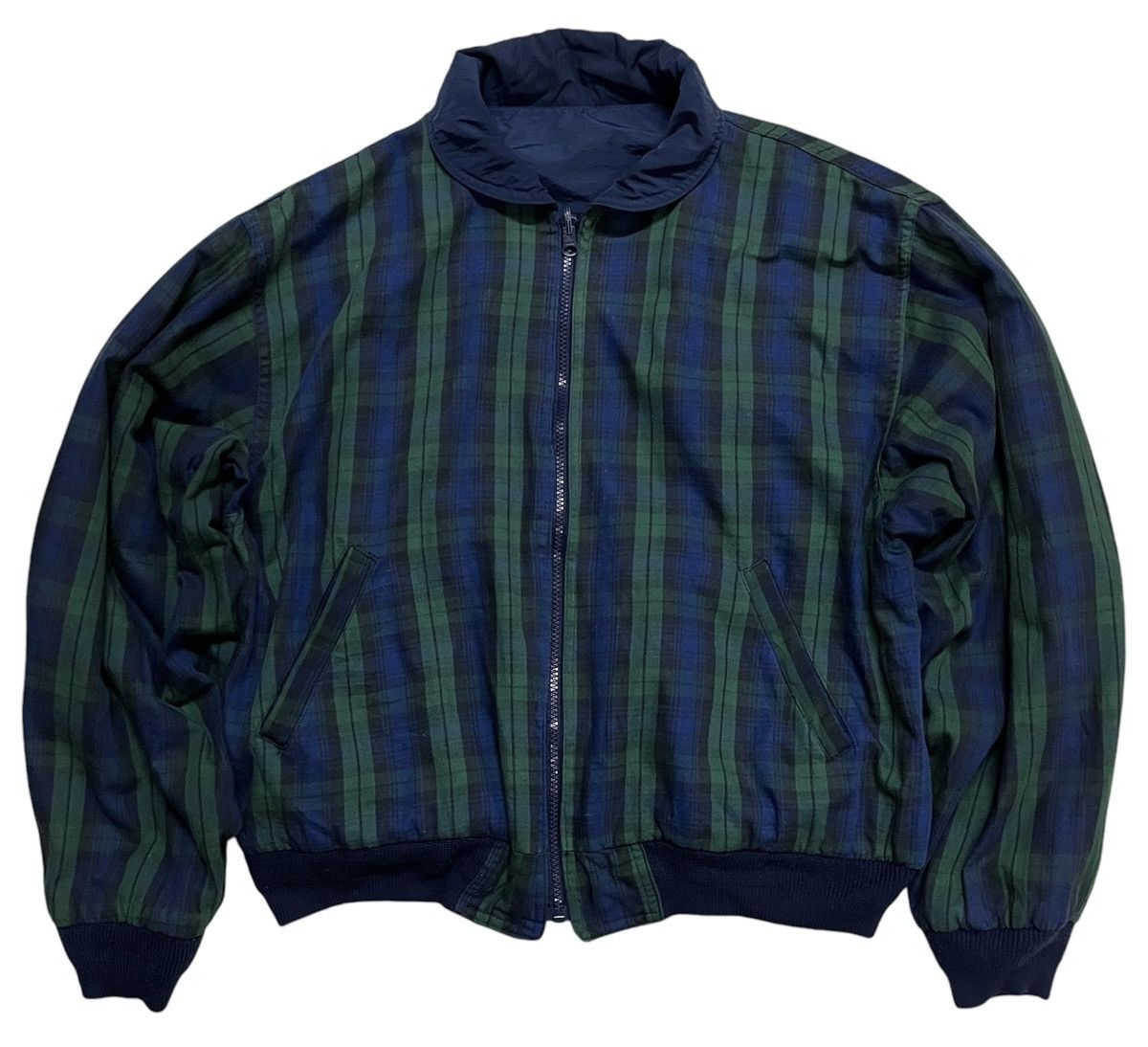 Sports Specialties × Vintage Vintage Sudbury Blood Stock Reversible Bomber Jacket Size US L / EU 52-54 / 3 - 2 Thumbnail