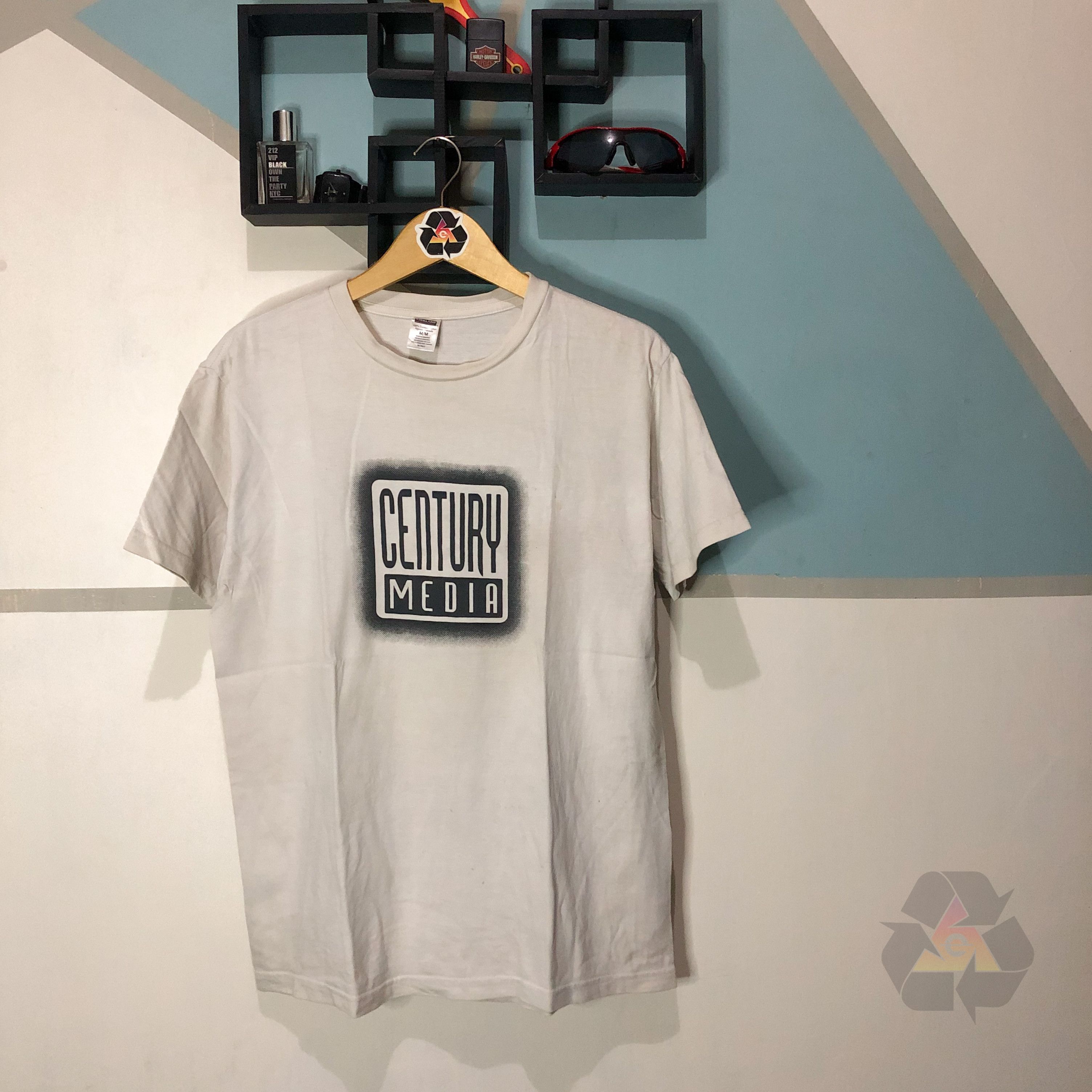 Band Tees Vintage Century Media Records T-Shirt Y2K Size US M / EU 48-50 / 2 - 1 Thumbnail