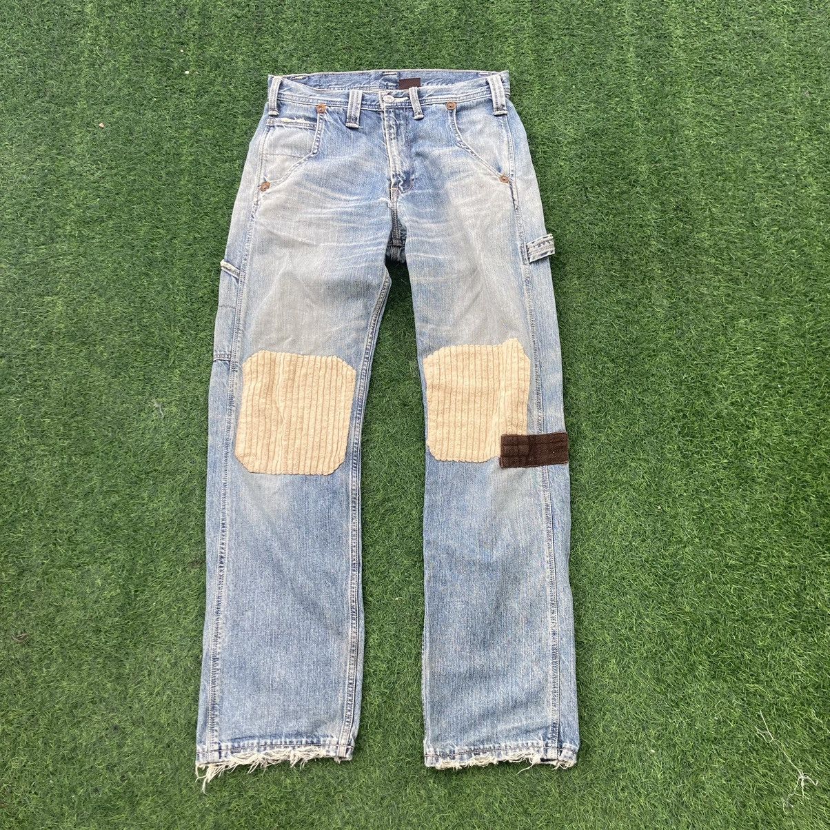 Levi's LEVI’S ORIGINAL RIVETED PATCHWORK JEANS Size US 31 - 1 Thumbnail