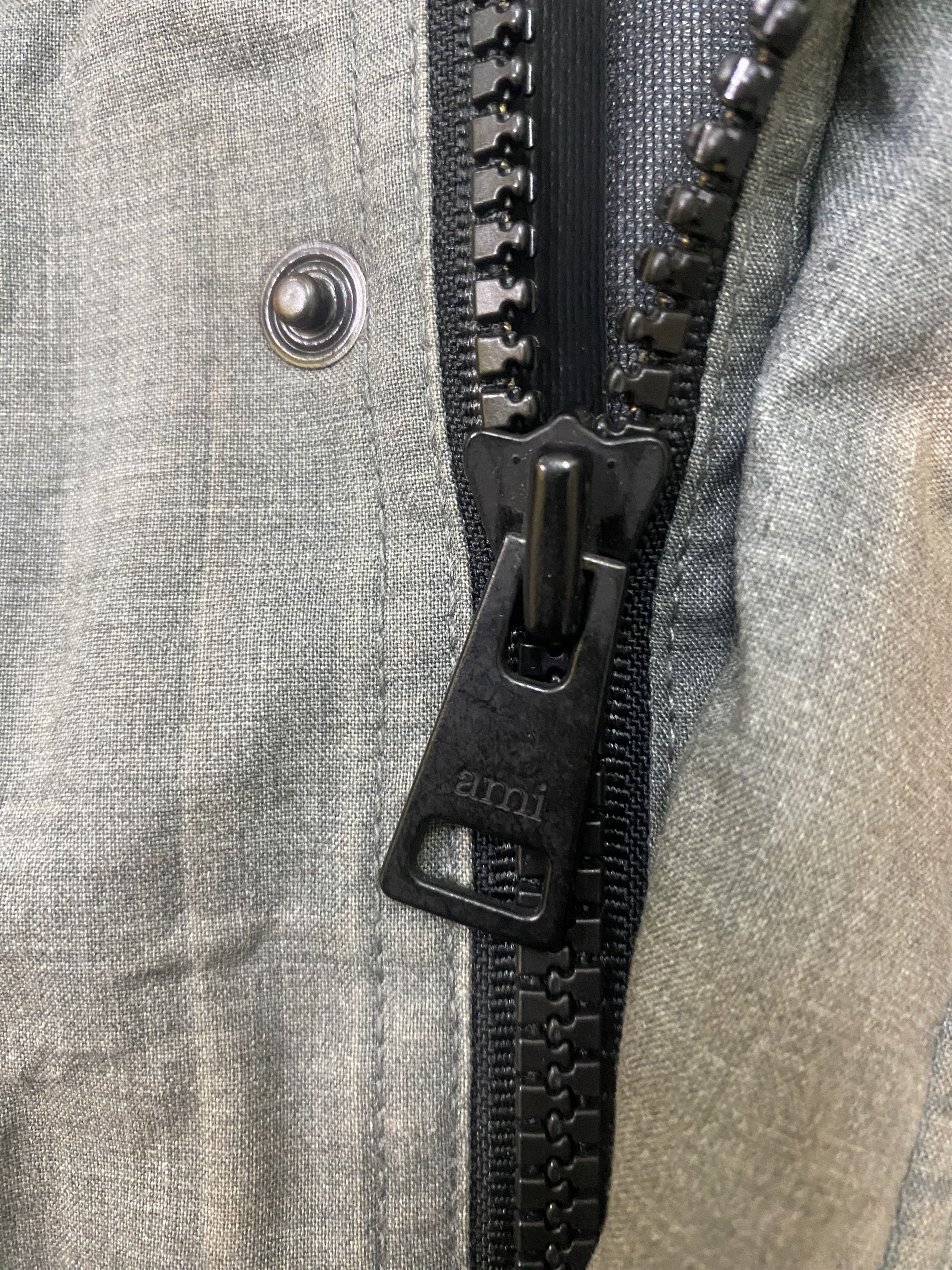 AMI Distressed Sun Faded Ami Field Jacket Water Repellent Size US L / EU 52-54 / 3 - 5 Thumbnail