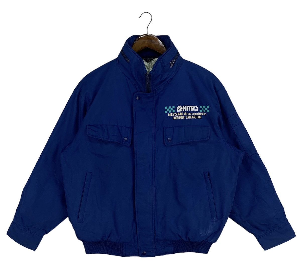 ICON Motorsports Vintage Nissan Hiteq Bomber Jacket Size US L / EU 52-54 / 3 - 2 Thumbnail