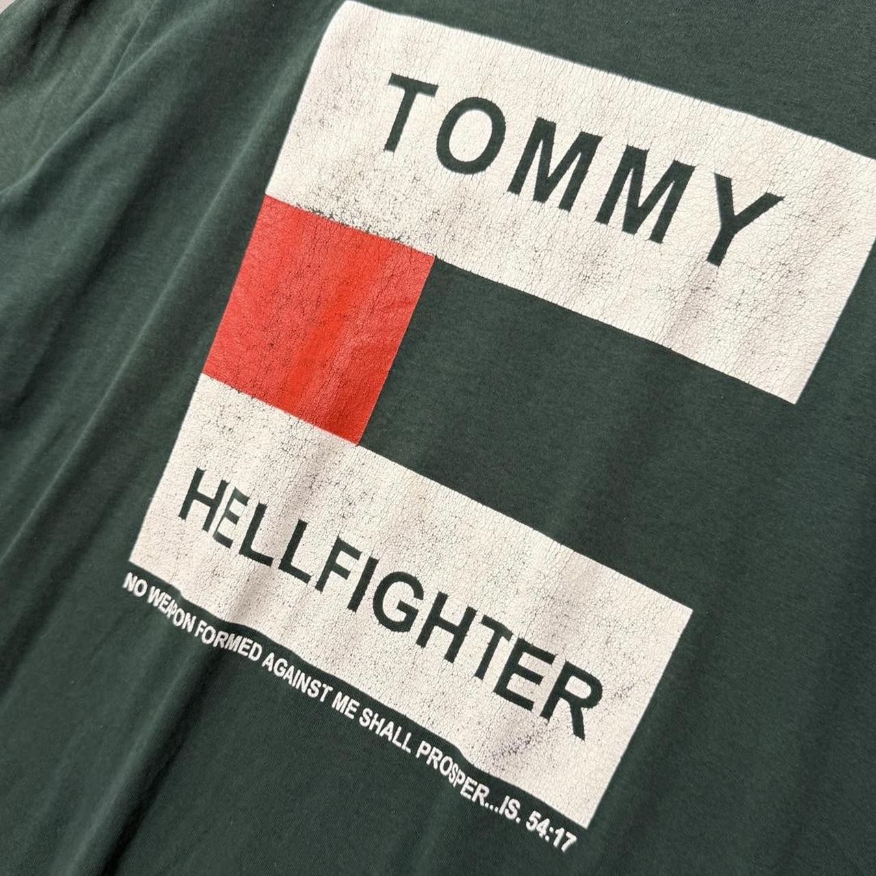 Other Tommy Hilfiger “Hellfighter” Green 90s Jesus Tee Men’s XXL Size US XXL / EU 58 / 5 - 2 Thumbnail