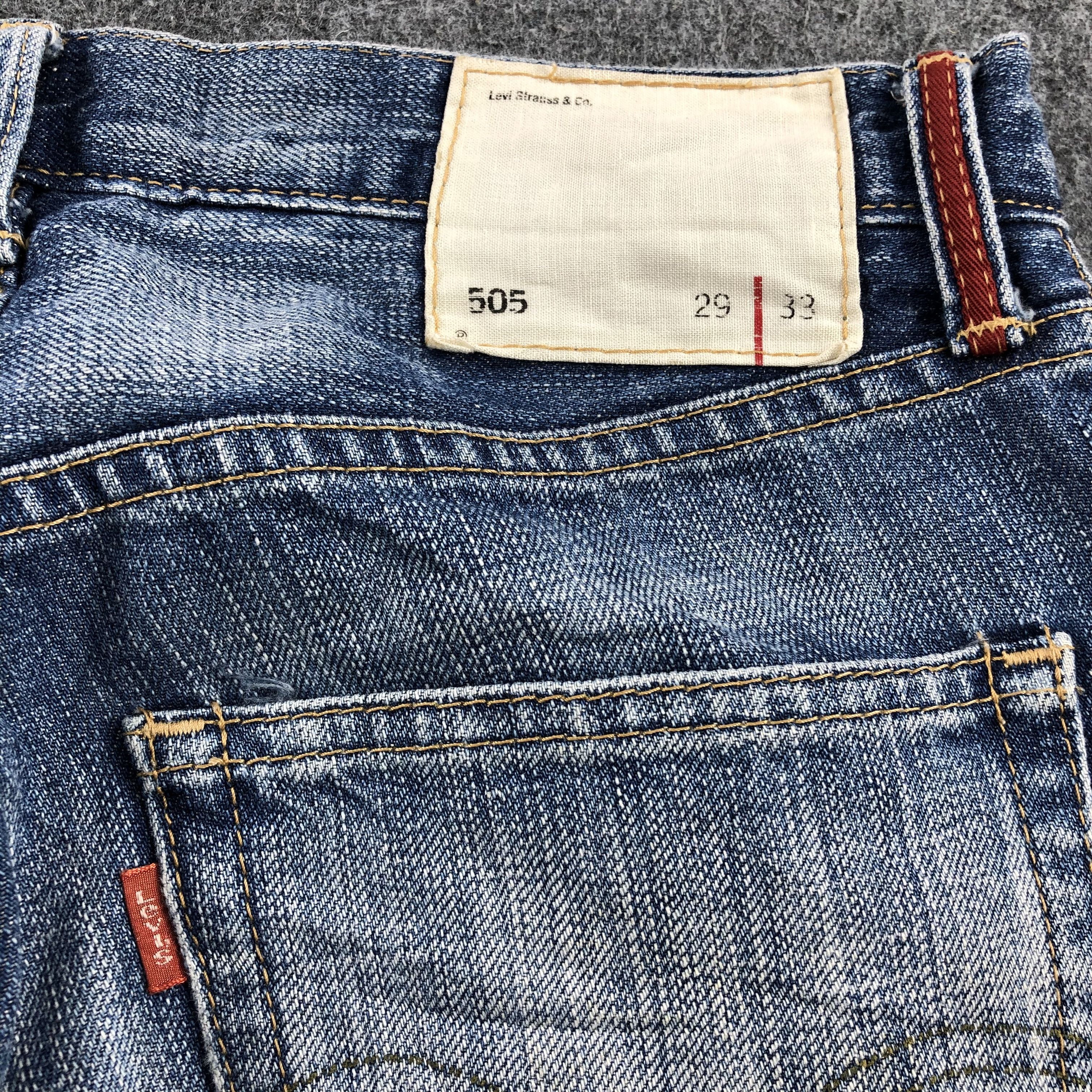 Levi's × Vintage Vintage Red Loop Levis 505 Red Loop Jeans-JM1430 Size US 30 / EU 46 - 5 Thumbnail