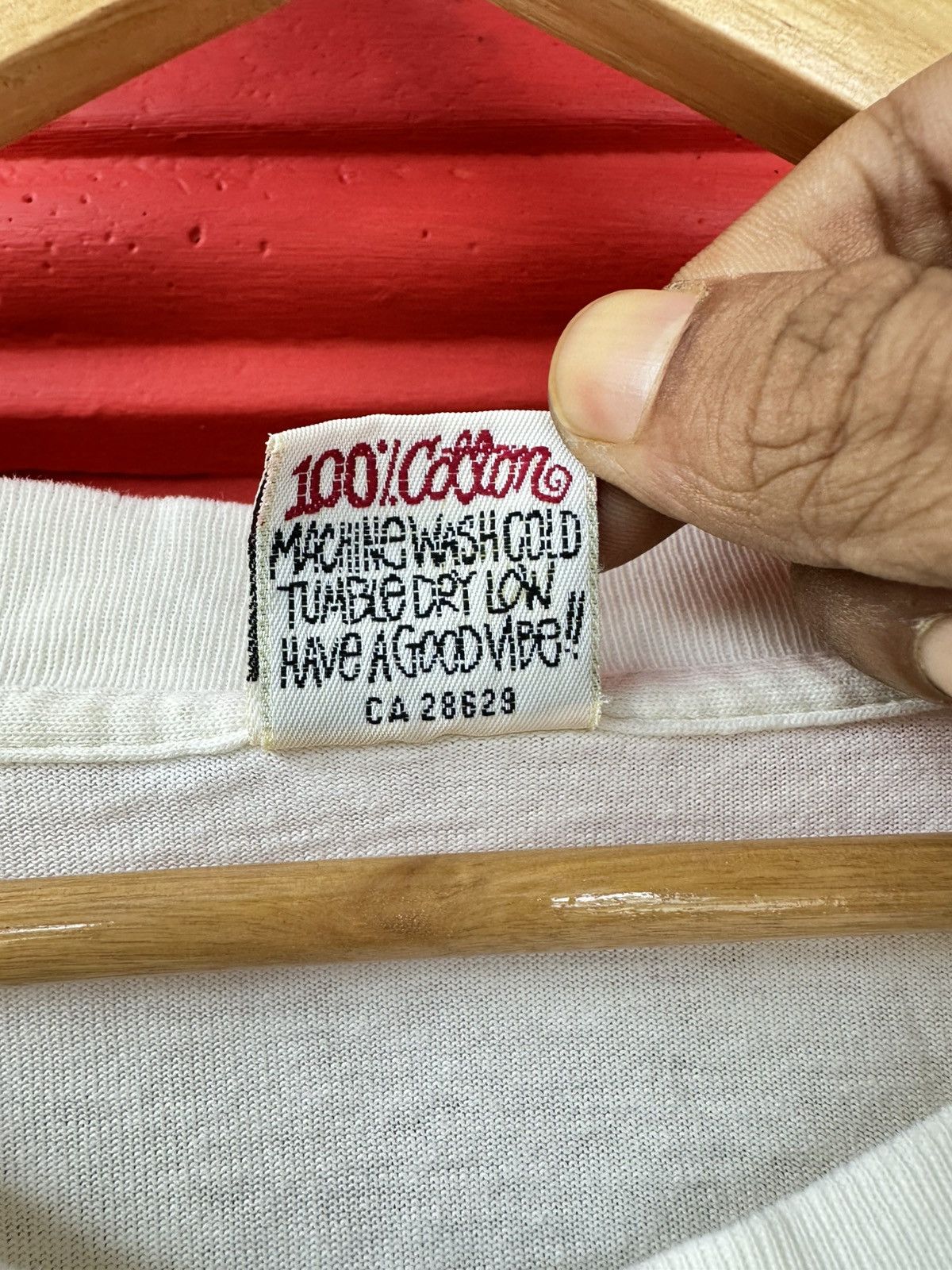 Stussy Distressed Vintage 90s Stussy Knowledge Is Key Tee Size US XL / EU 56 / 4 - 9 Thumbnail