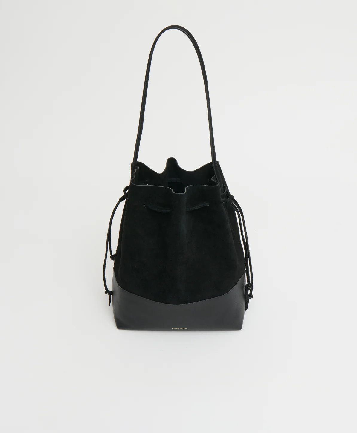 Mansur Gavriel os11x0326 Size: OS / Drawstring Cabas Bag in Black Size ONE SIZE - 4 Thumbnail