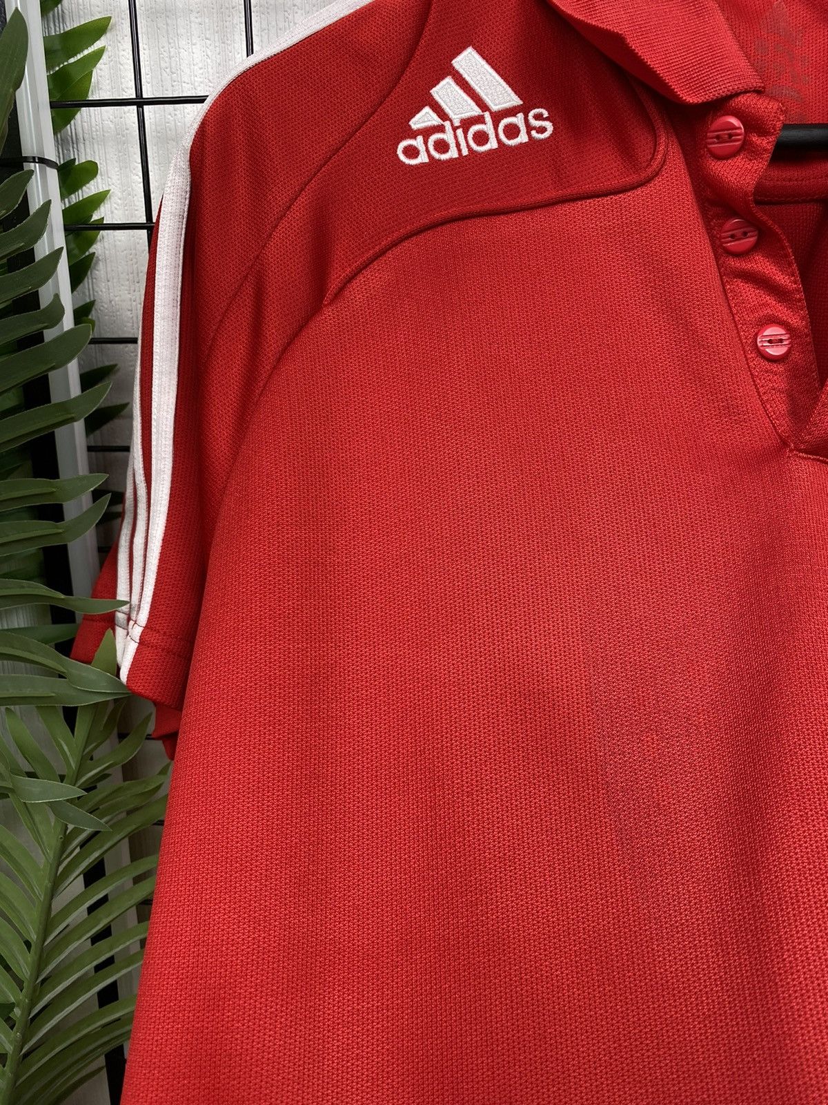 Vintage Adidas 2008 Liverpool Red Carlsberg Polo TShirt Soccer Men M Size US M / EU 48-50 / 2 - 13 Thumbnail