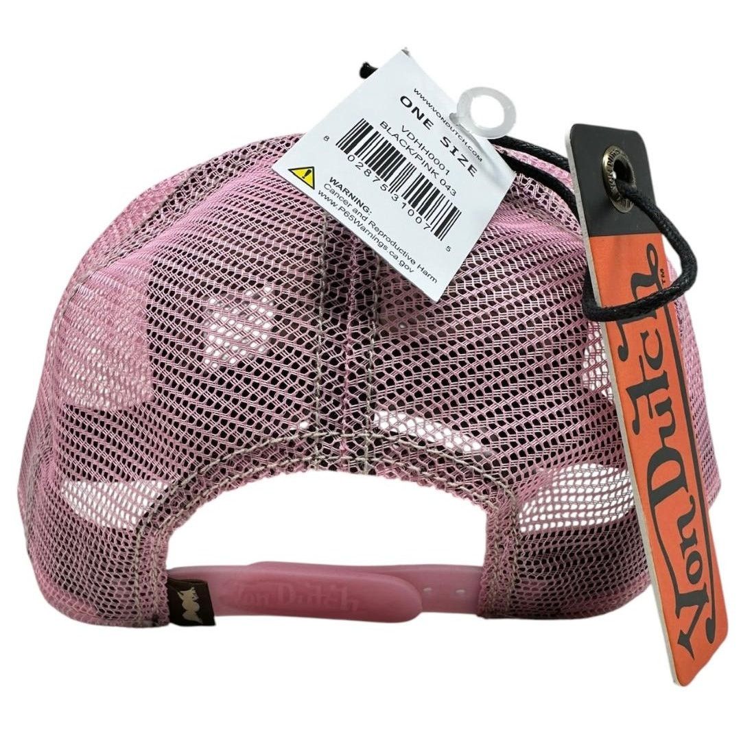 Von Dutch Von Dutch Trucker Hat Brown & Pink Classic Snapback Cap Size ONE SIZE - 2 Thumbnail