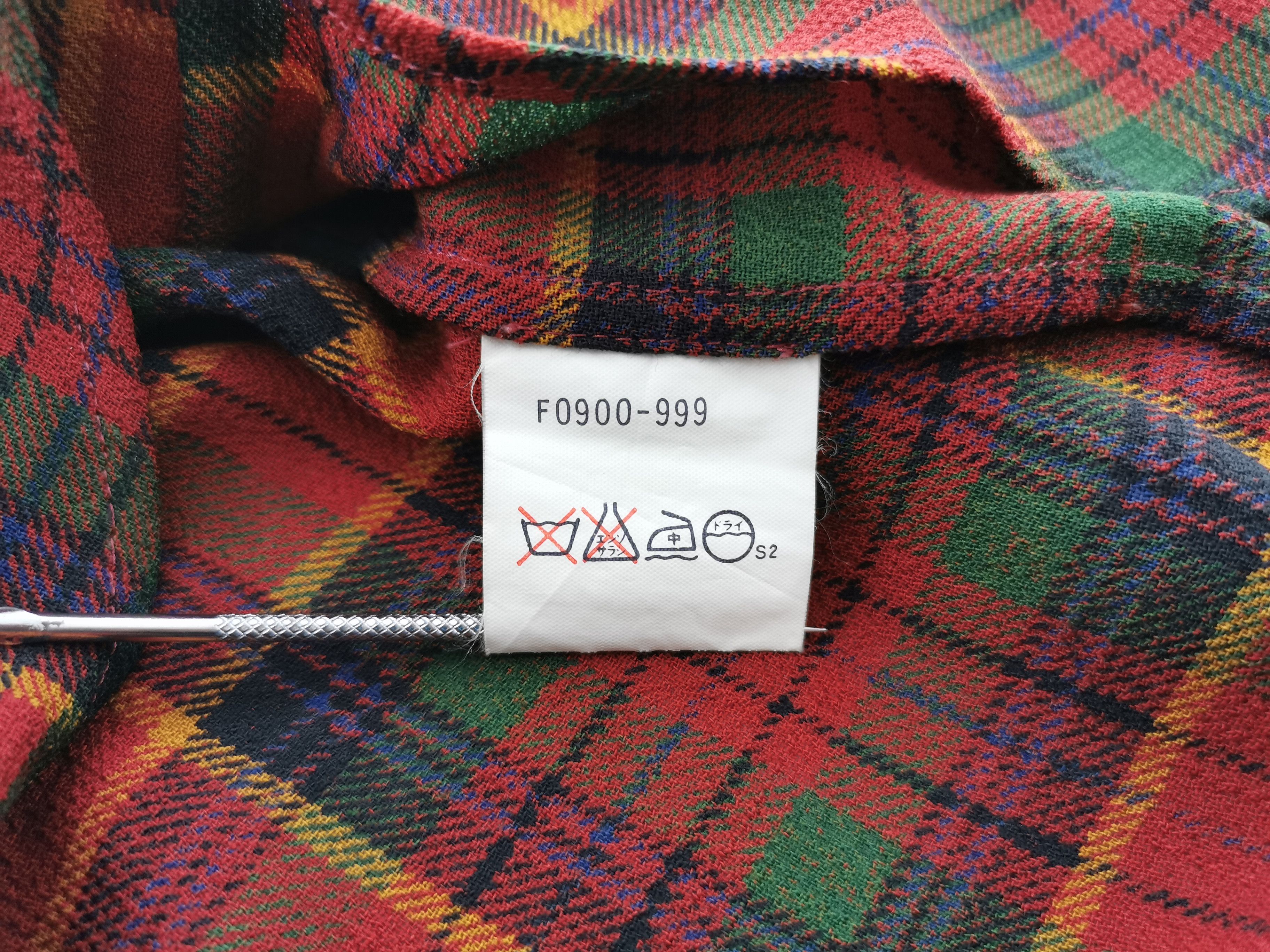 Burberry Vintage 90's Burberry Checked Blouses Womens Size M Size M / US 6-8 / IT 42-44 - 5 Thumbnail