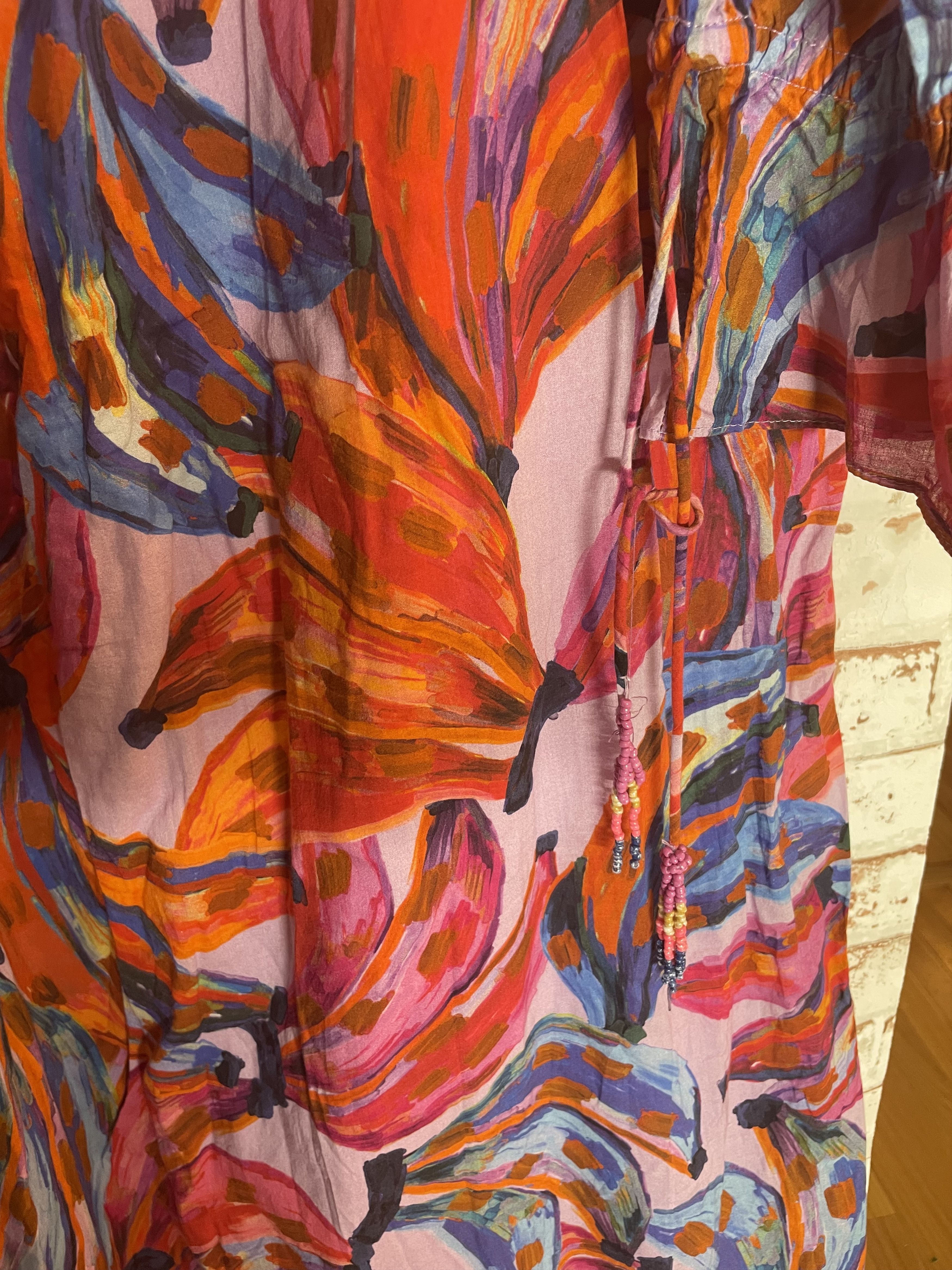Farm Rio Farm Rio Pink Floral Maxi Dress SzM Size M / US 6-8 / IT 42-44 - 5 Thumbnail