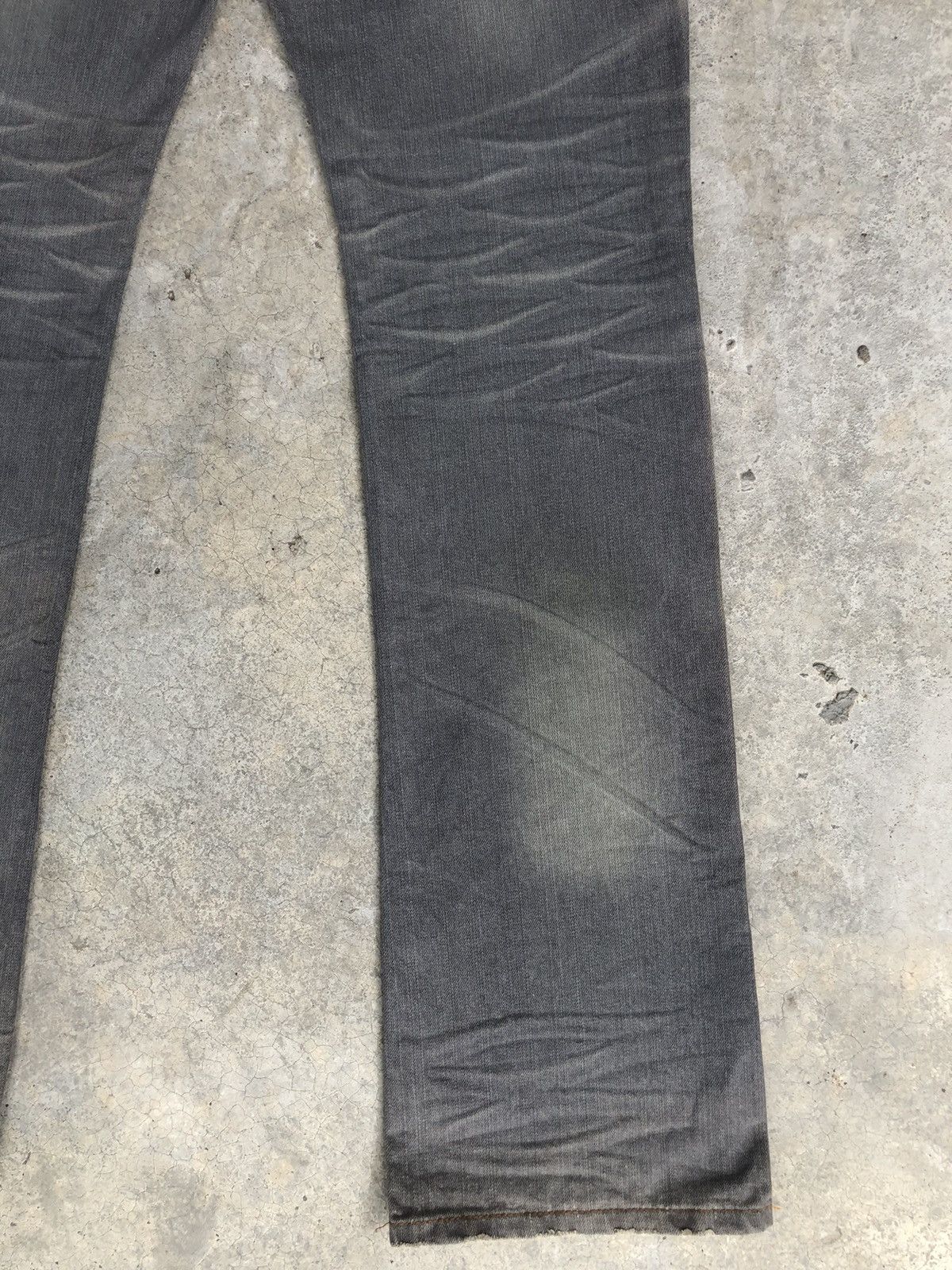 If Six Was Nine Japanese Indecent Flared Jeans Distressed Jeans Size US 33 - 12 Thumbnail