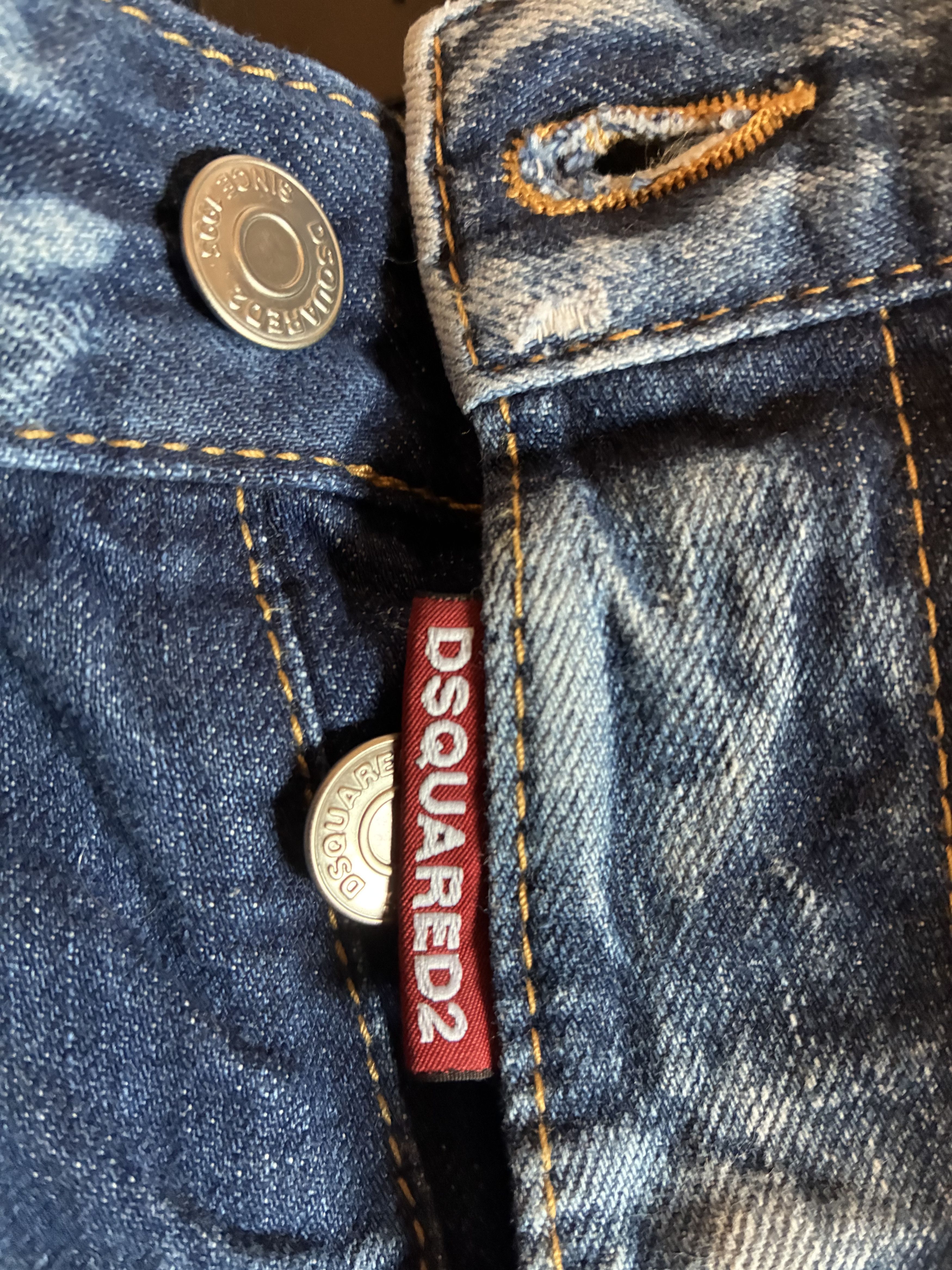 Dsquared2 DSQUARED2 Men’s Distressed Denim Shorts – value 750$CAD Size US 28 / EU 44 - 10 Thumbnail