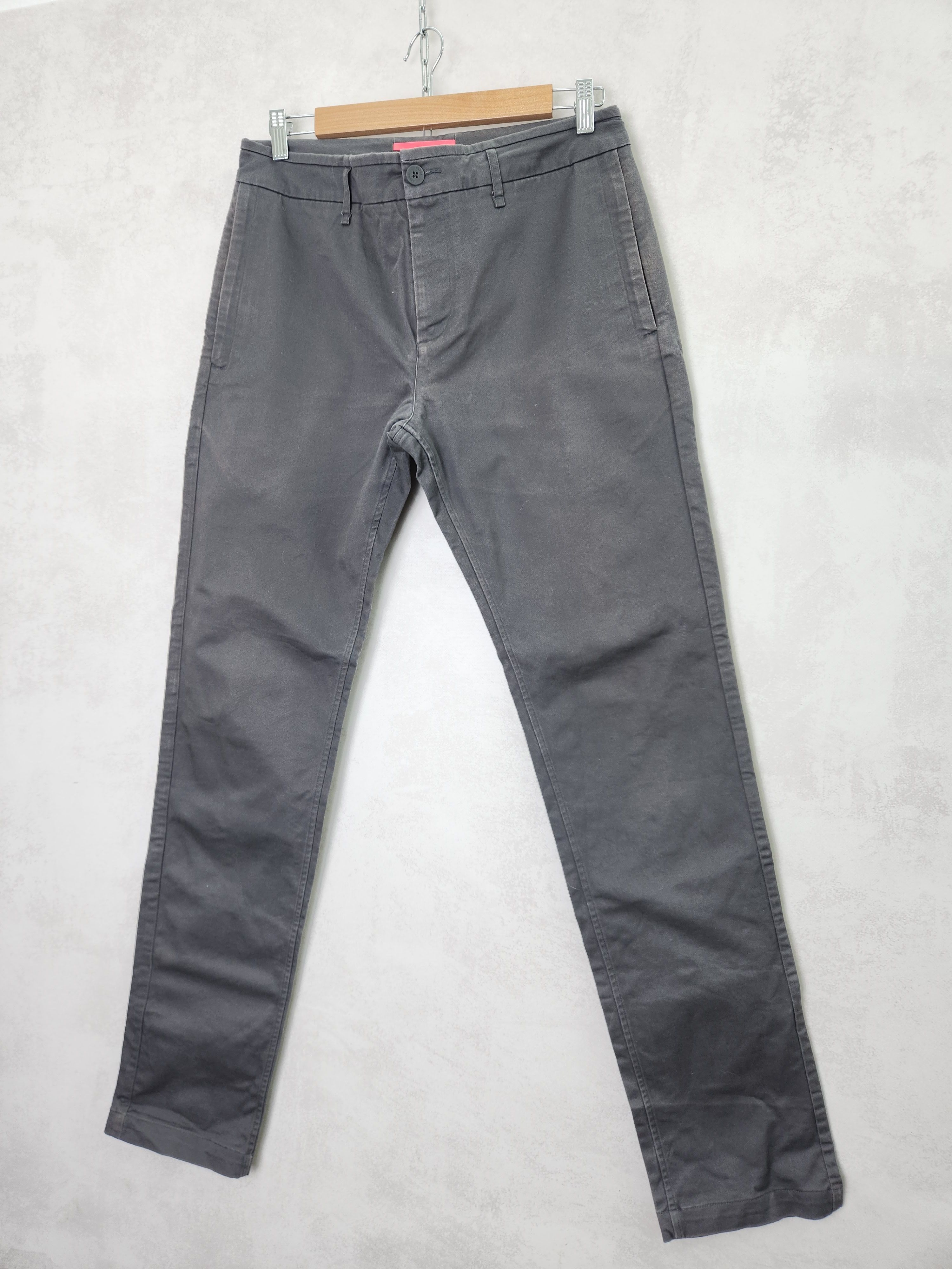 Rapha Rapha cotton trousers slim gray pants size W32 L34 Size US 32 / EU 48 - 2 Thumbnail