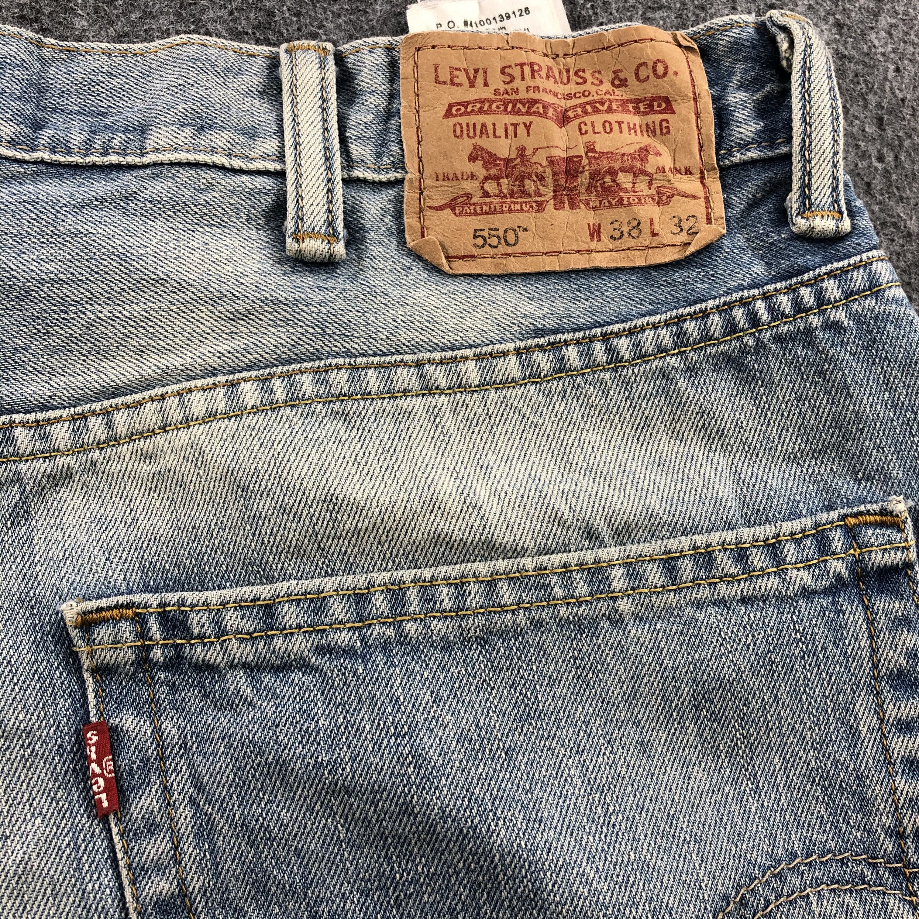 Levi's × Vintage Vintage Light Wash Levis 550 Jeans-JM1478 Size US 39 - 6 Thumbnail