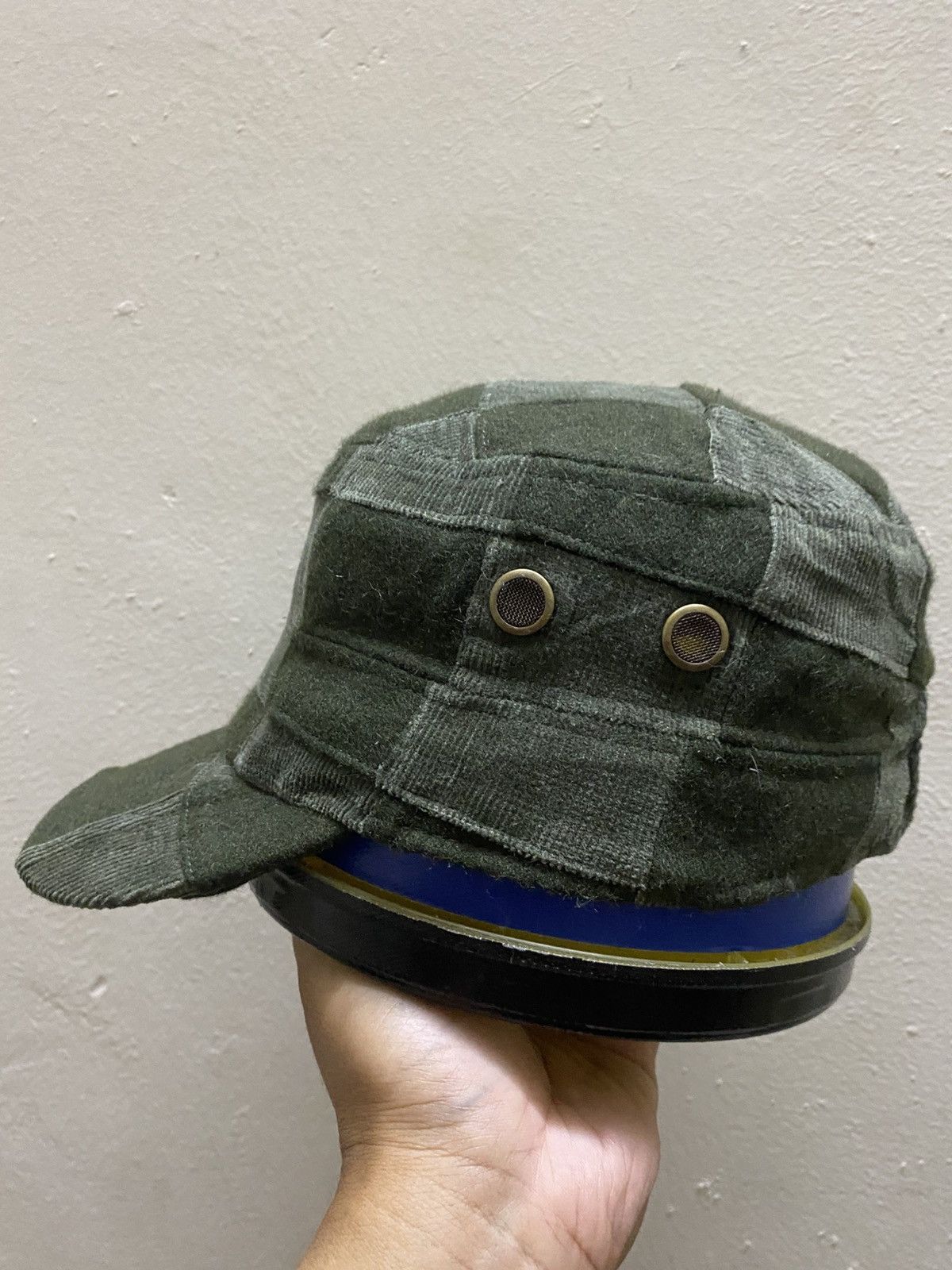 If Six Was Nine Vintage Patchwork Coduroy Kapital Style Cap Hat Size ONE SIZE - 4 Thumbnail