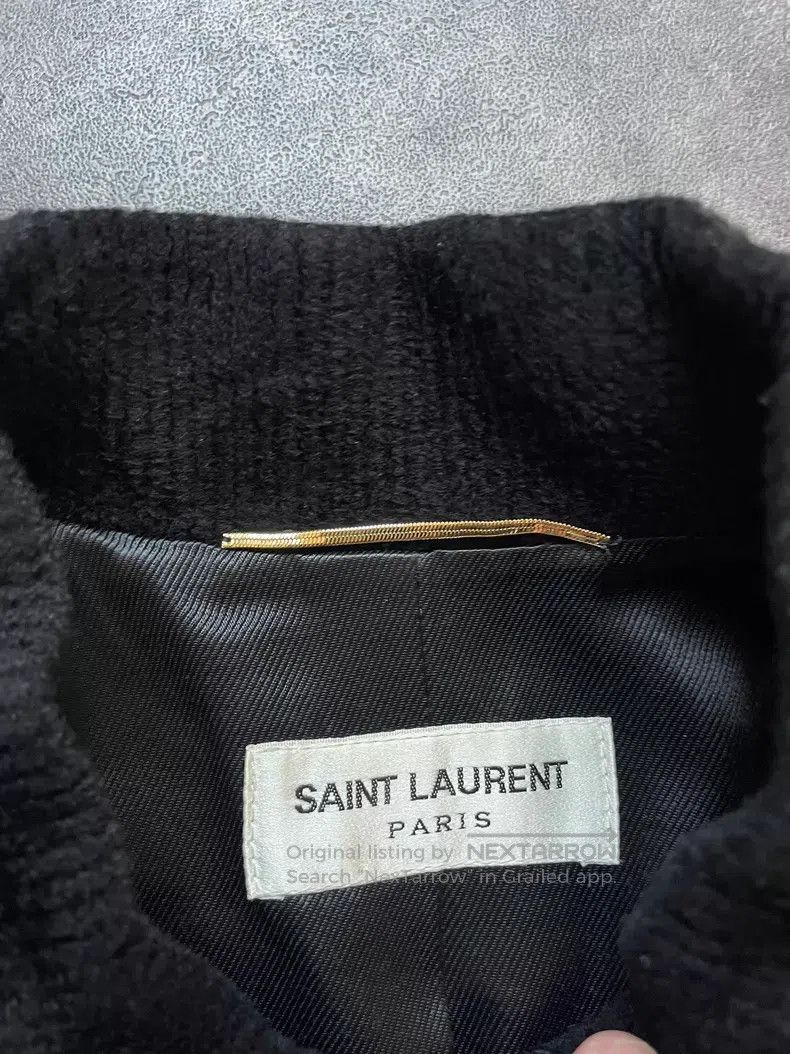 Saint Laurent Paris Saint Laurent Paris Black Velvet Diamond Quilted Cotton Ja Size XS / US 0-2 / IT 36-38 - 3 Thumbnail