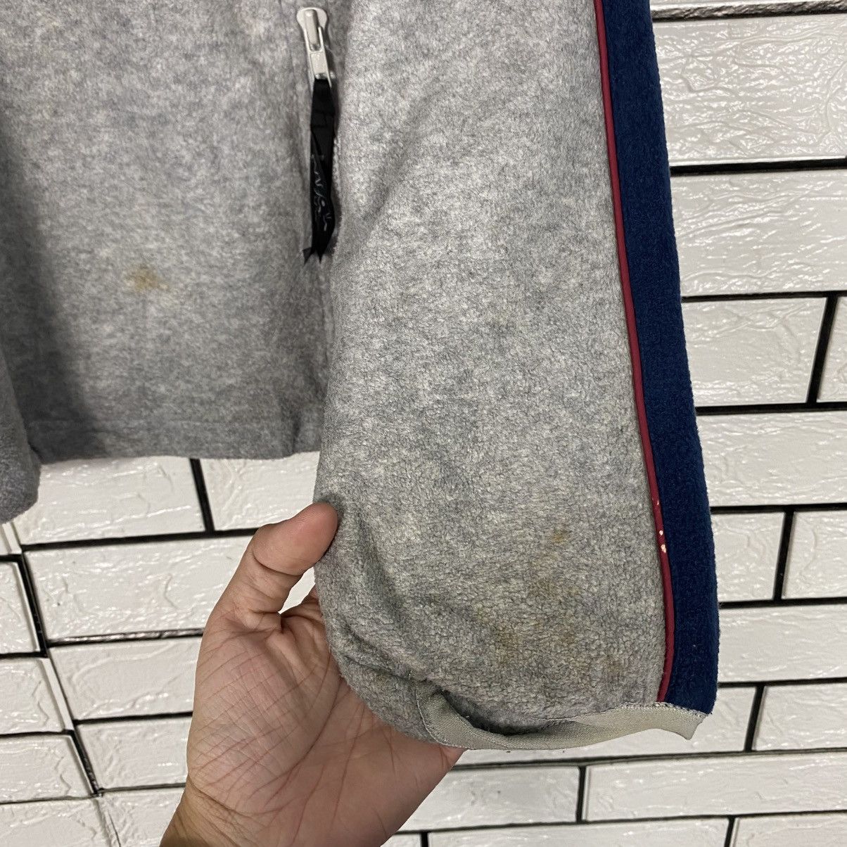 Japanese Brand Half Zipper Sweatshirt Bitch Skateboards Big Logo Size US L / EU 52-54 / 3 - 13 Thumbnail