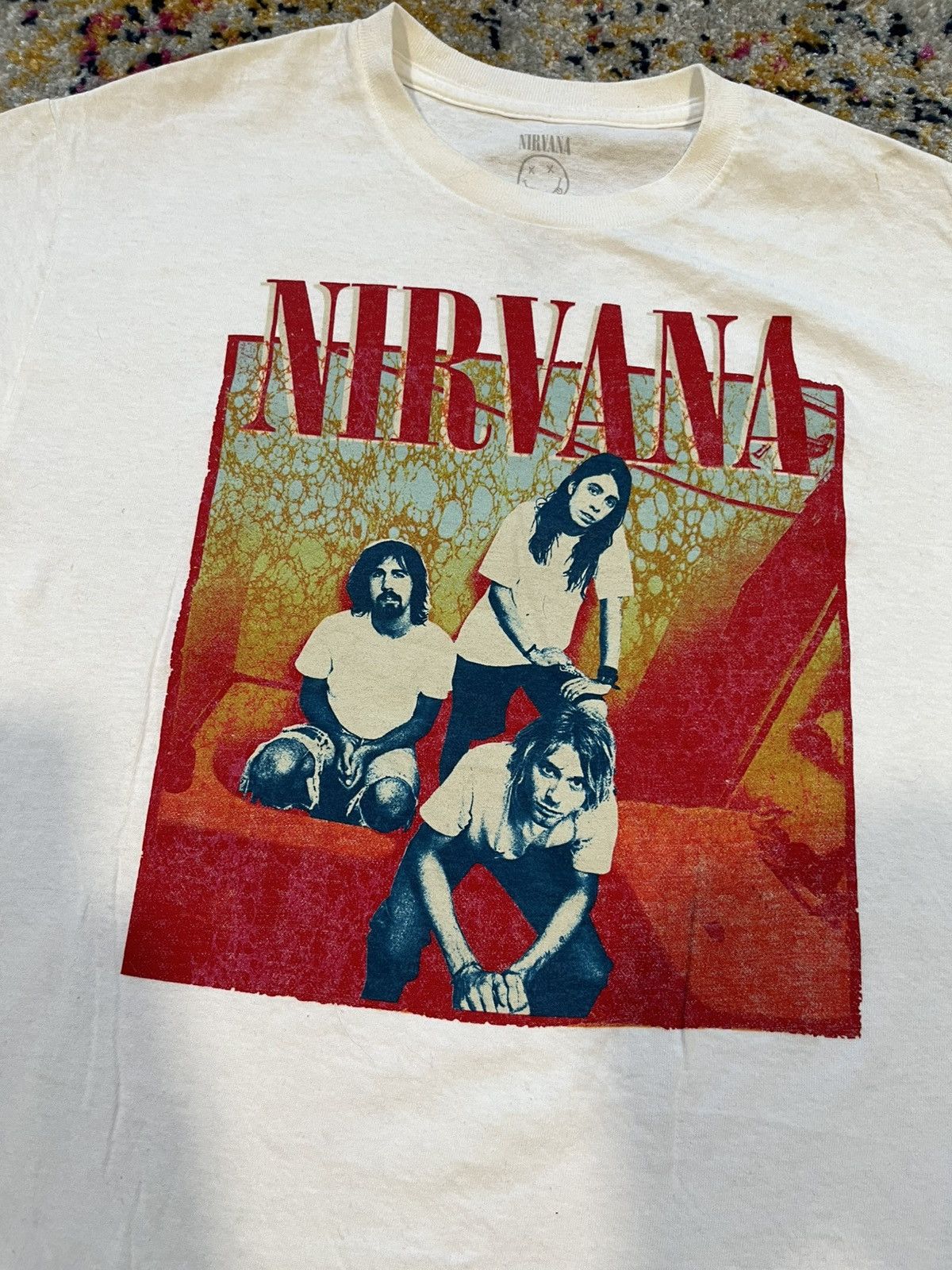 Vintage Nirvana Shirt Medium Size US M / EU 48-50 / 2 - 1 Thumbnail