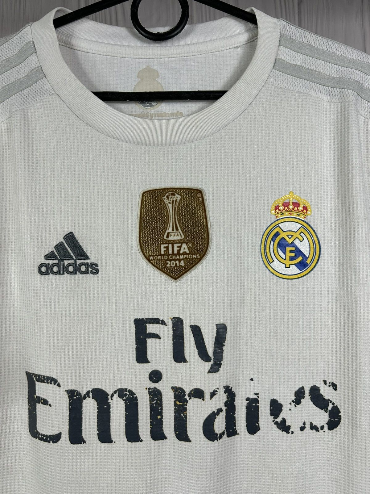 Adidas Real Madrid 2015/16 Home Football Jersey Size Adidas FIFA Size US L / EU 52-54 / 3 - 4 Thumbnail