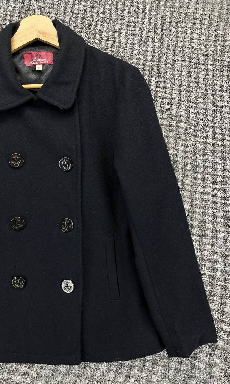 Avirex Vintage Avirex Black Wool Jacket Size L / US 10 / IT 46 - 4 Thumbnail