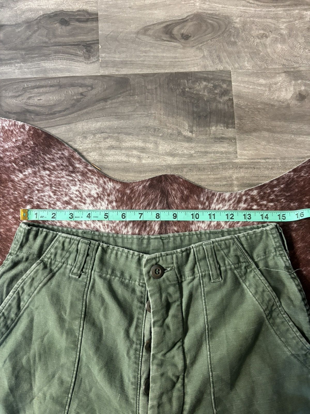 Other True Vintage 40s WWll Military US Army Trousers Mens 28x28 Size US 28 / EU 44 - 7 Thumbnail