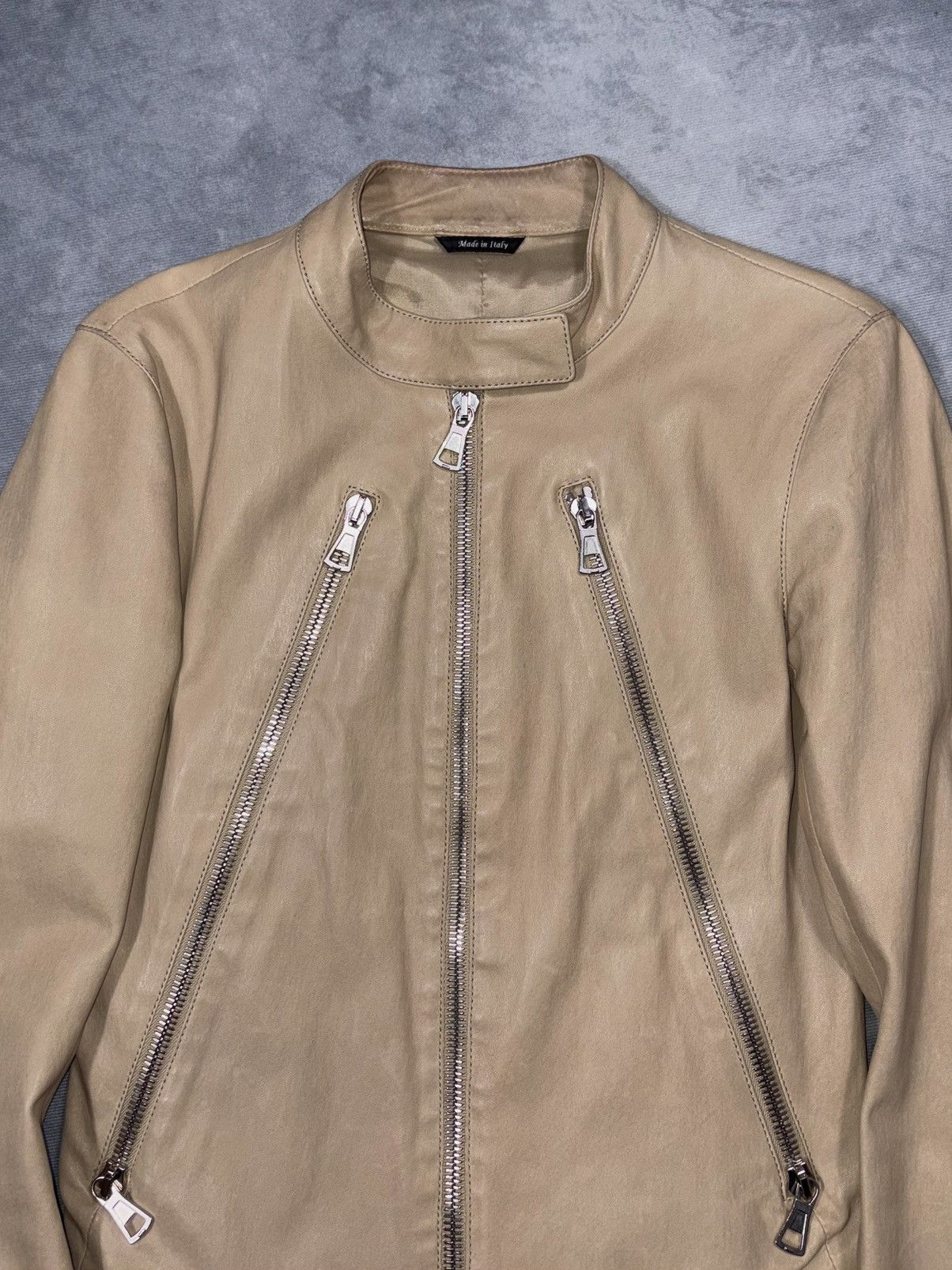 Maison Margiela Maison Margiela SS13 5 Zip Leather Jacket Size US S / EU 44-46 / 1 - 3 Thumbnail