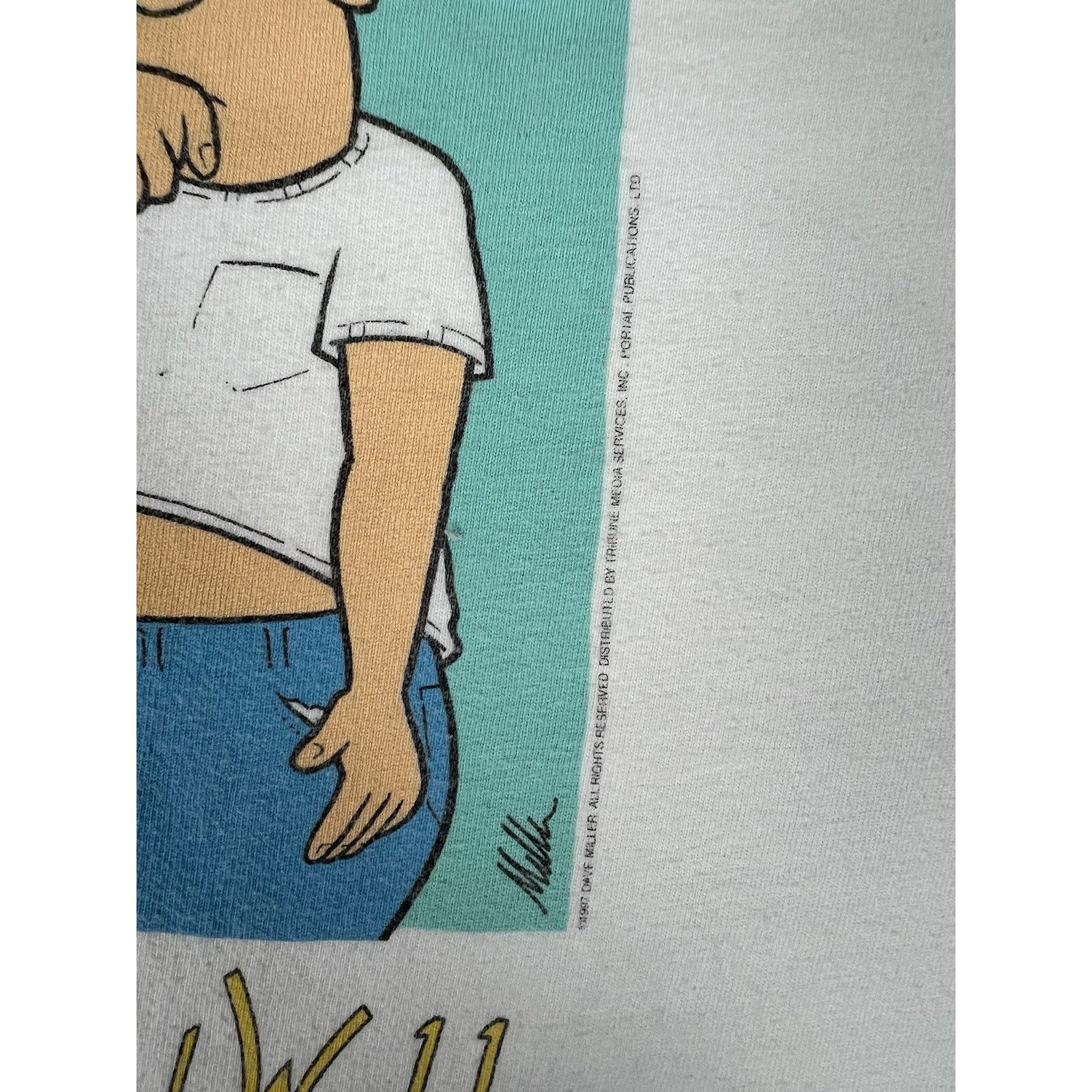 Hanes Vintage Dave Miller Comic T-Shirt Size XL “Same Planet Diffe Size US XL / EU 56 / 4 - 3 Thumbnail