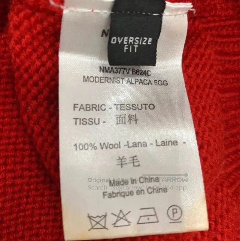 Neil Barrett NeIL BarreTT Red Wool Pullover Sweater . Size US M / EU 48-50 / 2 - 3 Thumbnail