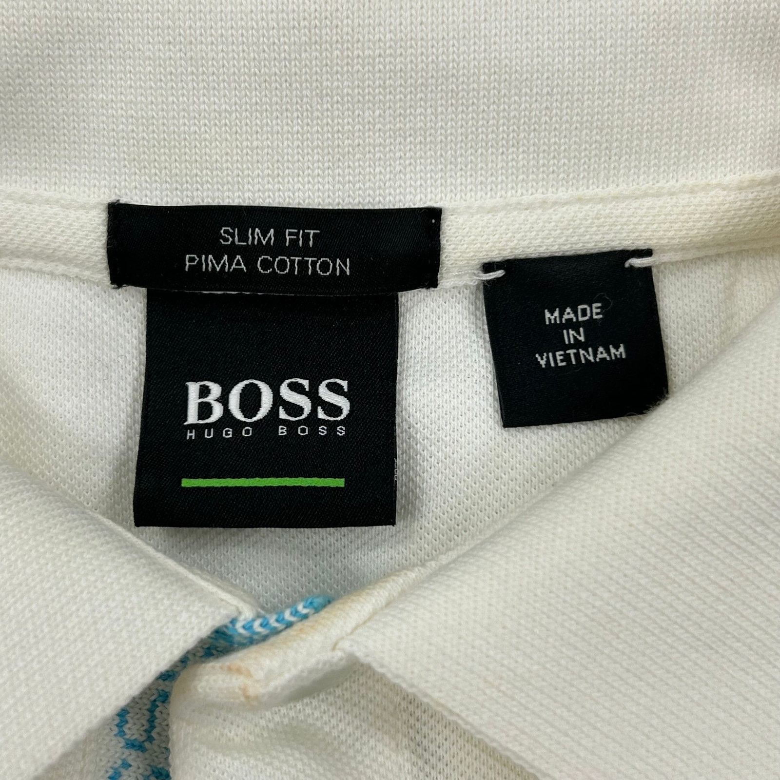 Hugo Boss Hugo Boss Paule 4 Polo Shirt White size Medium M B4 Size US M / EU 48-50 / 2 - 3 Thumbnail