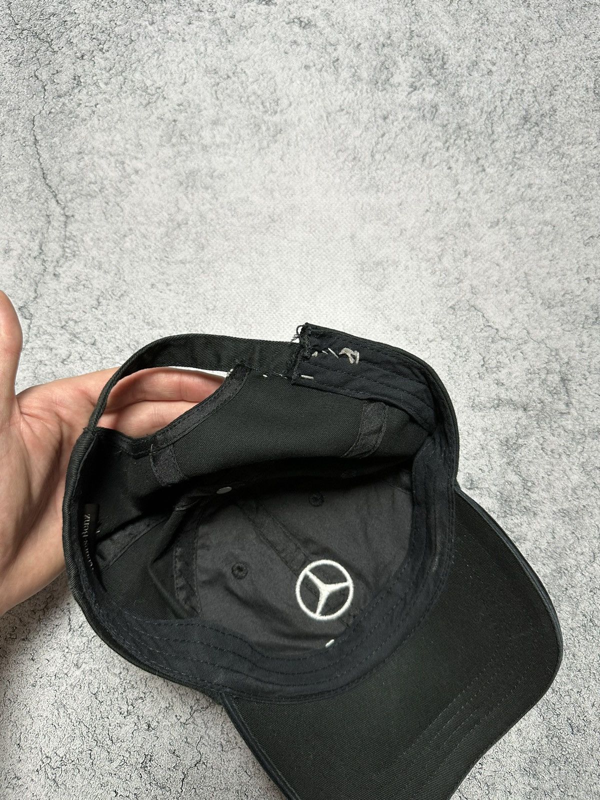 Mercedes-Benz Vintage Mercedes Benz Racing Cap Hat Size ONE SIZE - 12 Thumbnail
