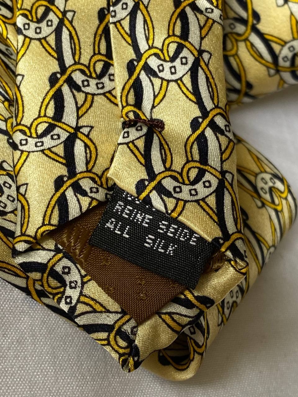 Alfred Dunhill × Vintage Vintage Alfred Dunhill Silk Tie Size ONE SIZE - 6 Thumbnail