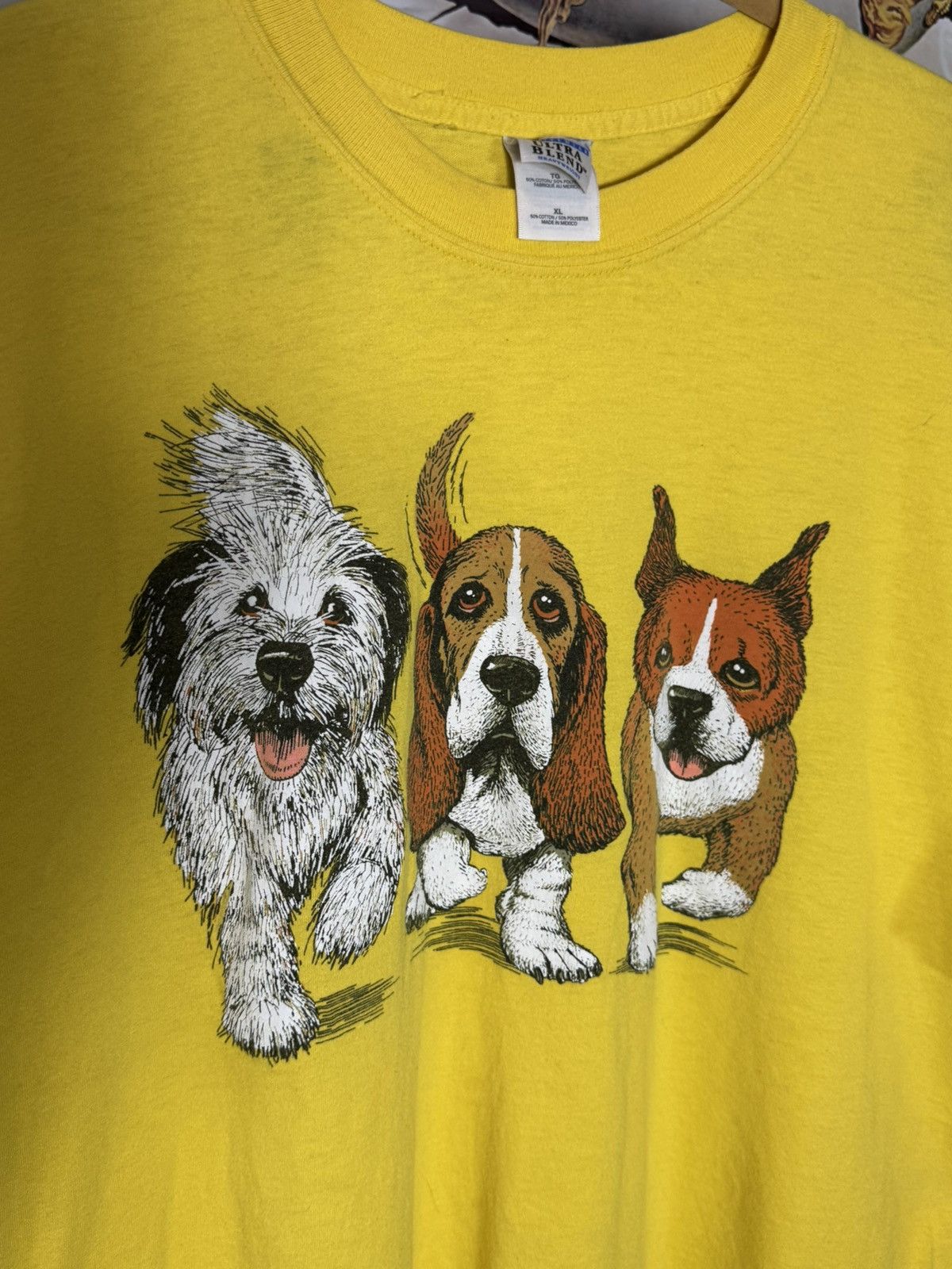 Vintage Vintage Doubled Sided Puppy Dog Shirt Size US XL / EU 56 / 4 - 5 Thumbnail
