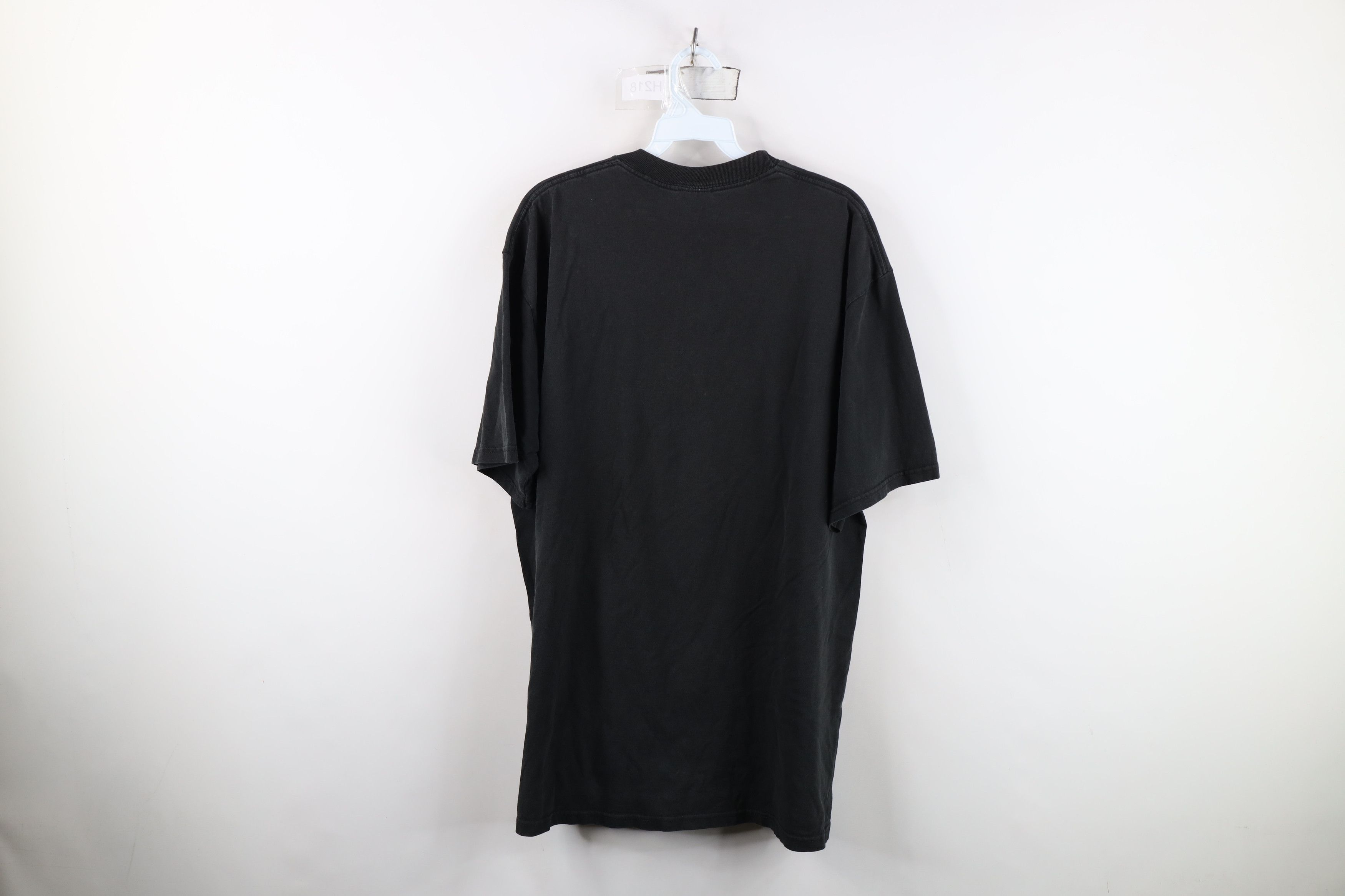 Vintage Vintage 90s Streetwear Music Is Serious Fun T-Shirt Black Size US XL / EU 56 / 4 - 13 Thumbnail
