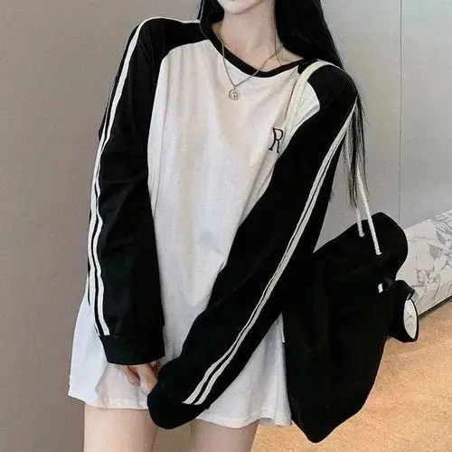 Japanese Brand Women's oversized long sleeve with letters Size L / US 10 / IT 46 - 7 Thumbnail