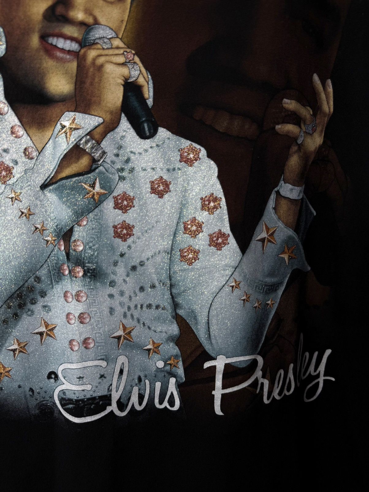 Band Tees Vintage 00s Elvis Presley American Classic Band Rock T Shirt Size US XL / EU 56 / 4 - 5 Thumbnail