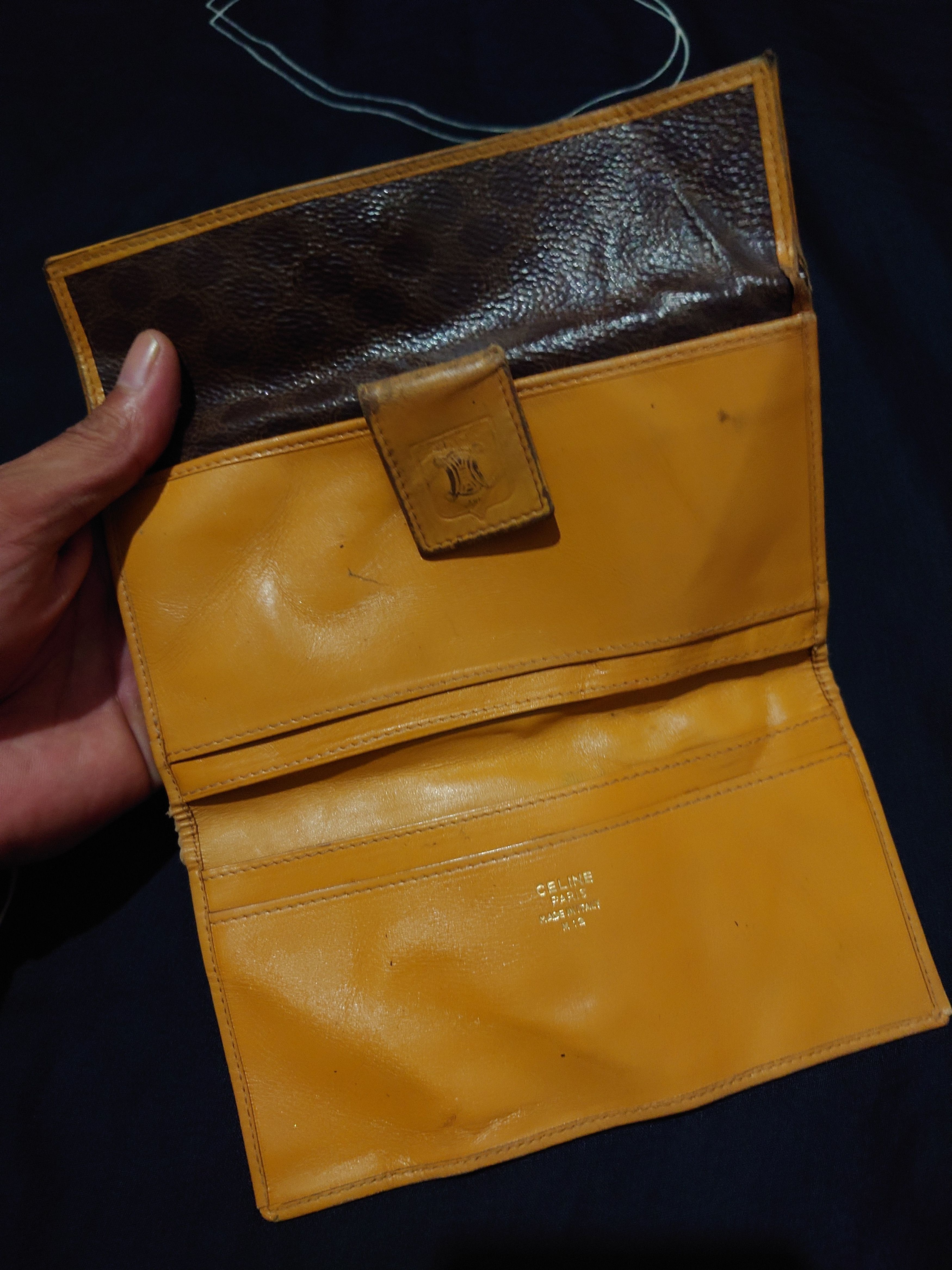 Celine Vintage Celine Authentic Monogram Long Wallet Size ONE SIZE - 3 Thumbnail