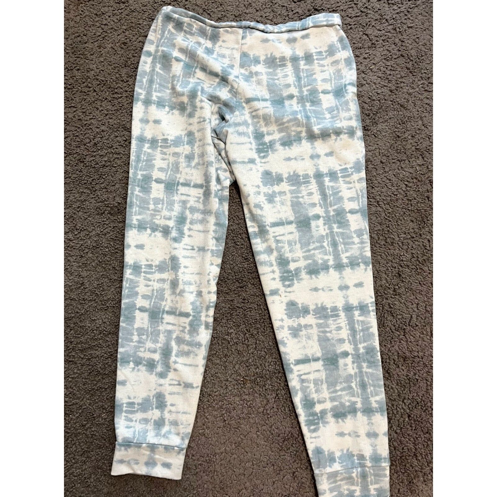 Lucky Brand Lucky Brand Pajama Pants Women's Medium Drawstring Blue Floral Sleepwear Size 32" / US 10 / IT 46 - 3 Thumbnail