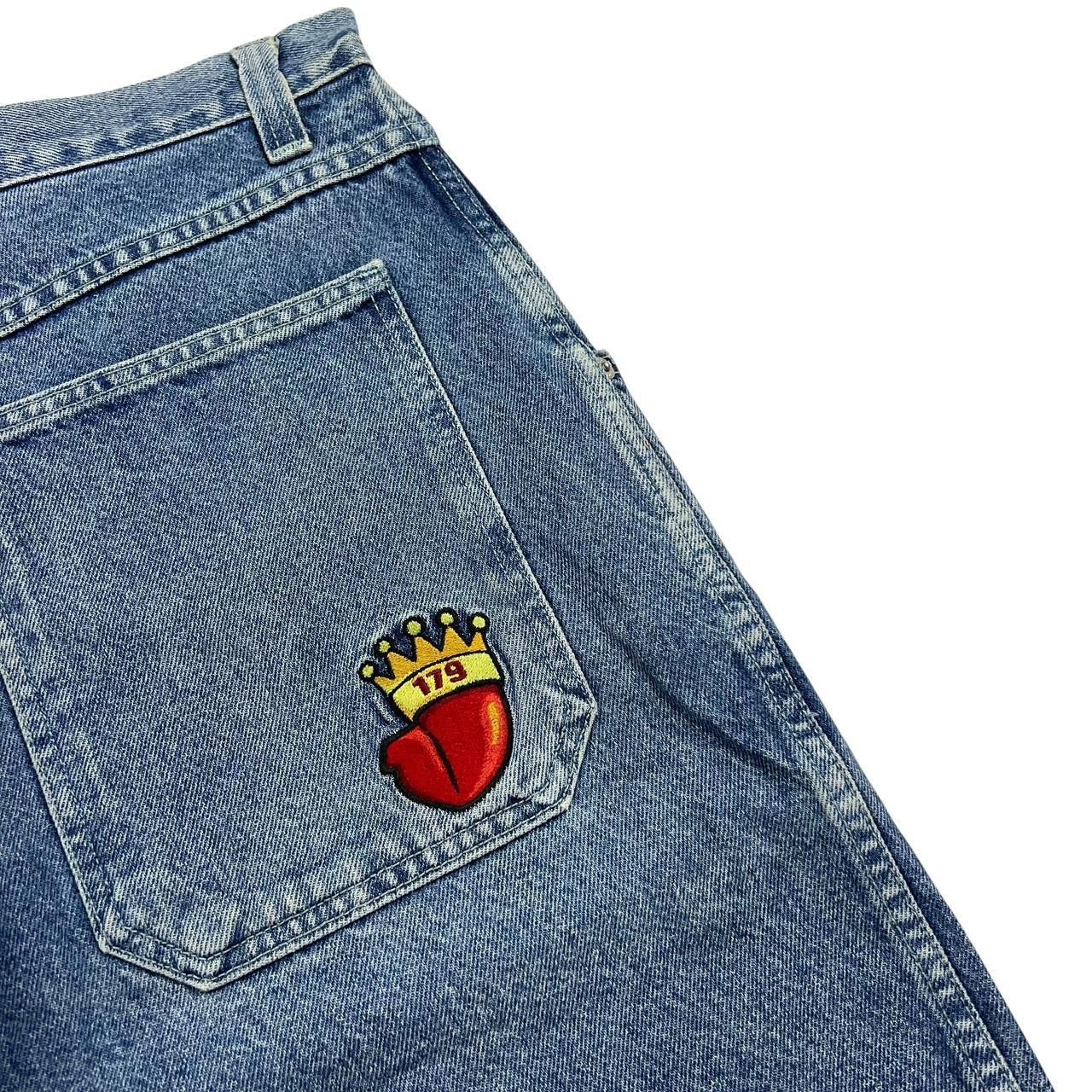 JNCO Vintage Jnco Baggy Denim Shorts / Jorts - Waist: 36” Size US 36 / EU 52 - 3 Thumbnail