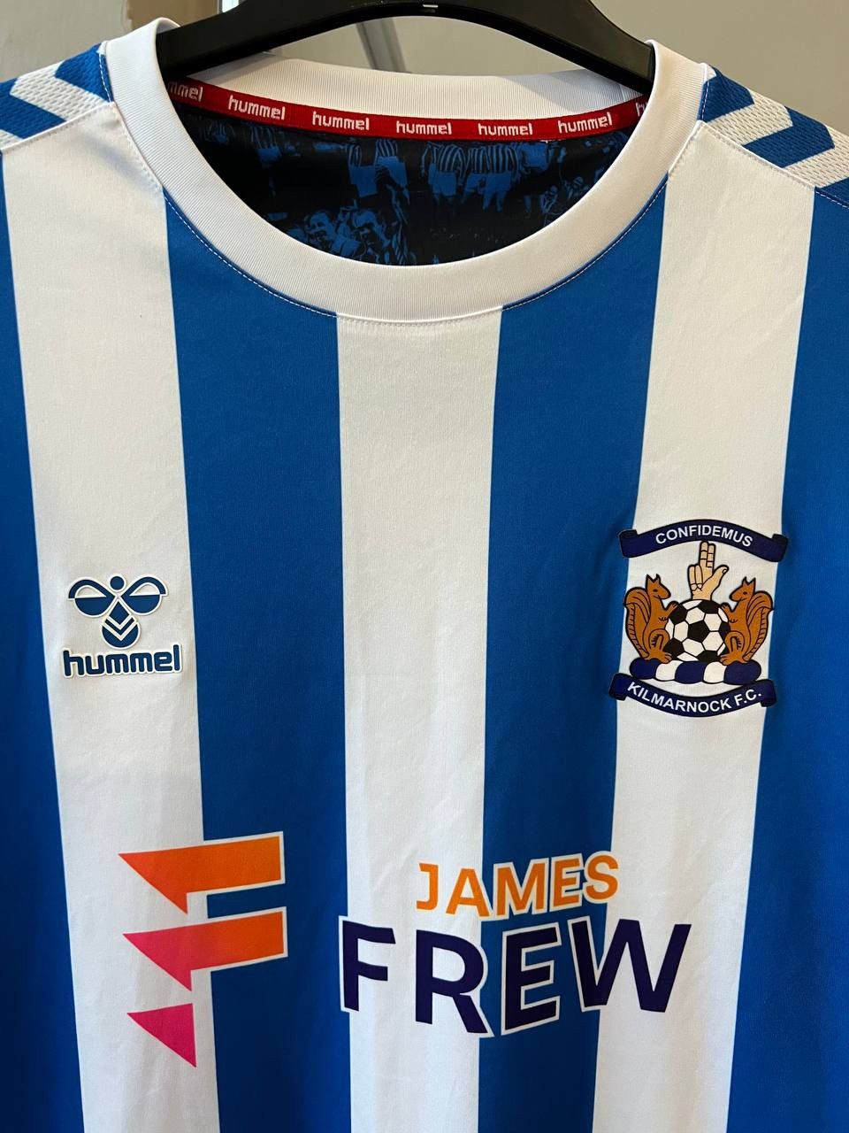 Hummel 2023/25 KILMARNOCK FC HOME SOCCER JERSEY FOOTBALL SHIRT 2XL Size US XXL / EU 58 / 5 - 5 Thumbnail