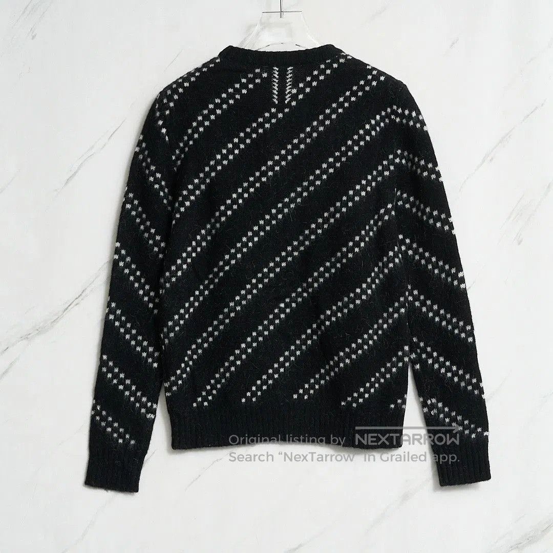 Saint Laurent Paris Saint Laurent Men's Zigzag Pattern Sweater. Size US M / EU 48-50 / 2 - 4 Thumbnail