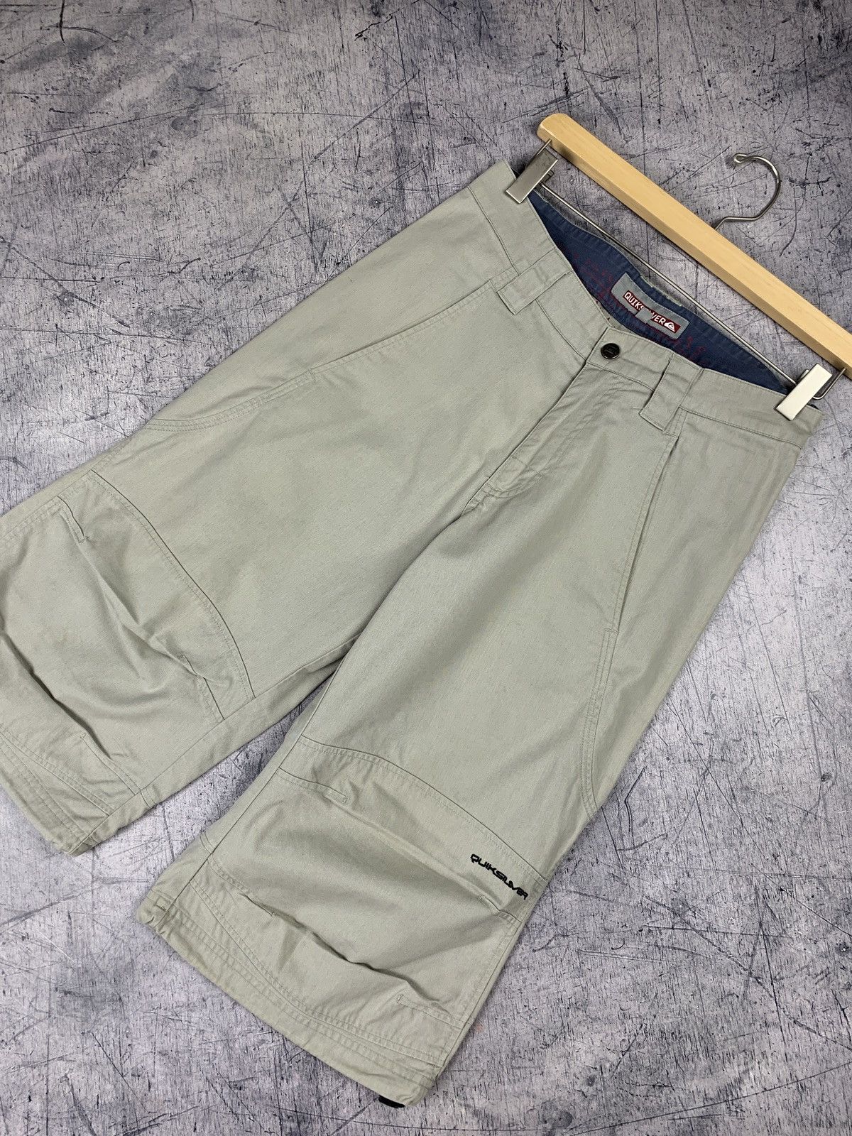 Quiksilver Hype Quiksilver Surf Shorts Beige Size XS Embroidered logo Size US 28 / EU 44 - 1 Thumbnail