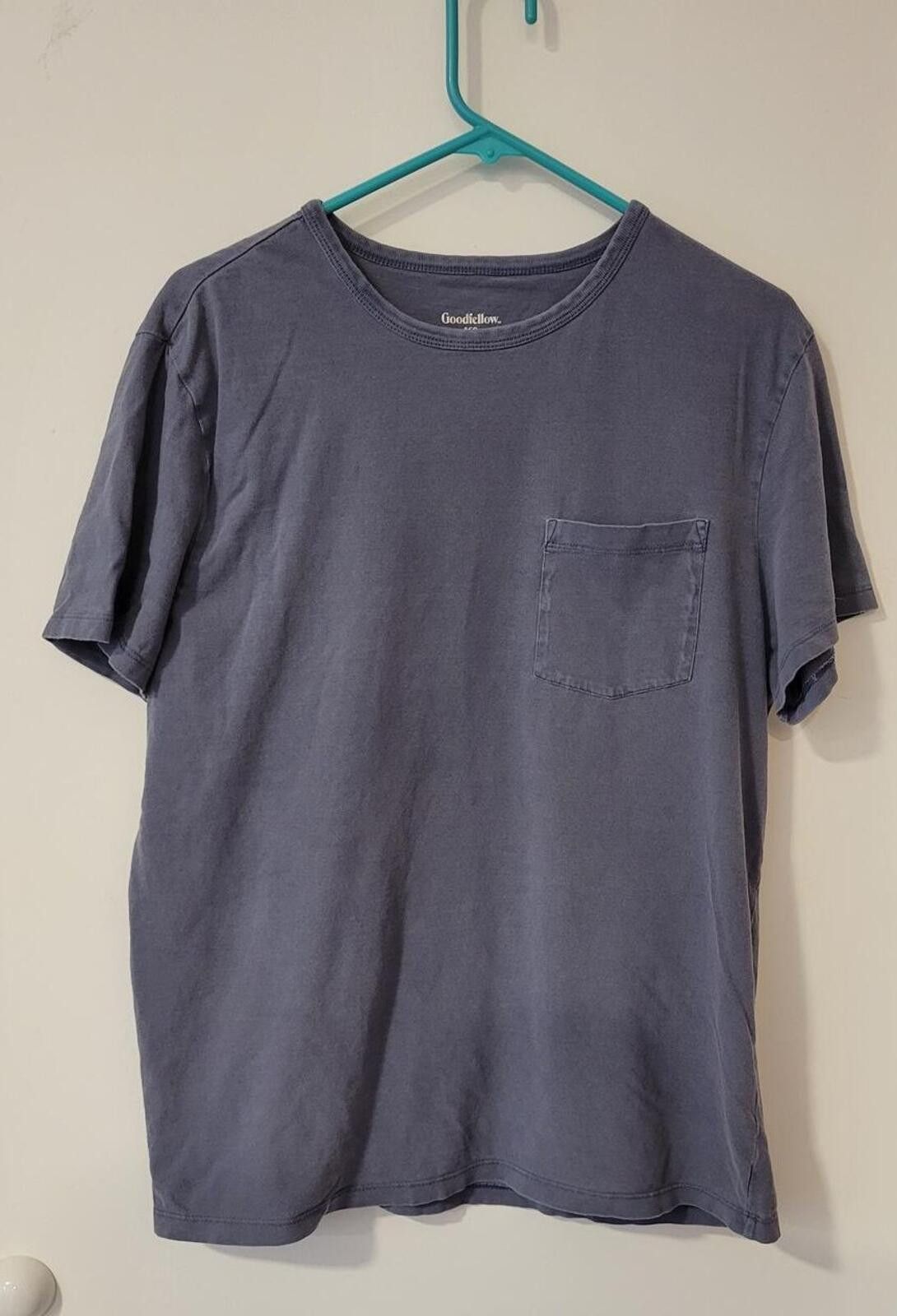 Other Goodfellow & Co. Men's Blue Gray Cotton Pocket T-Shirt Size US L / EU 52-54 / 3 - 1 Thumbnail