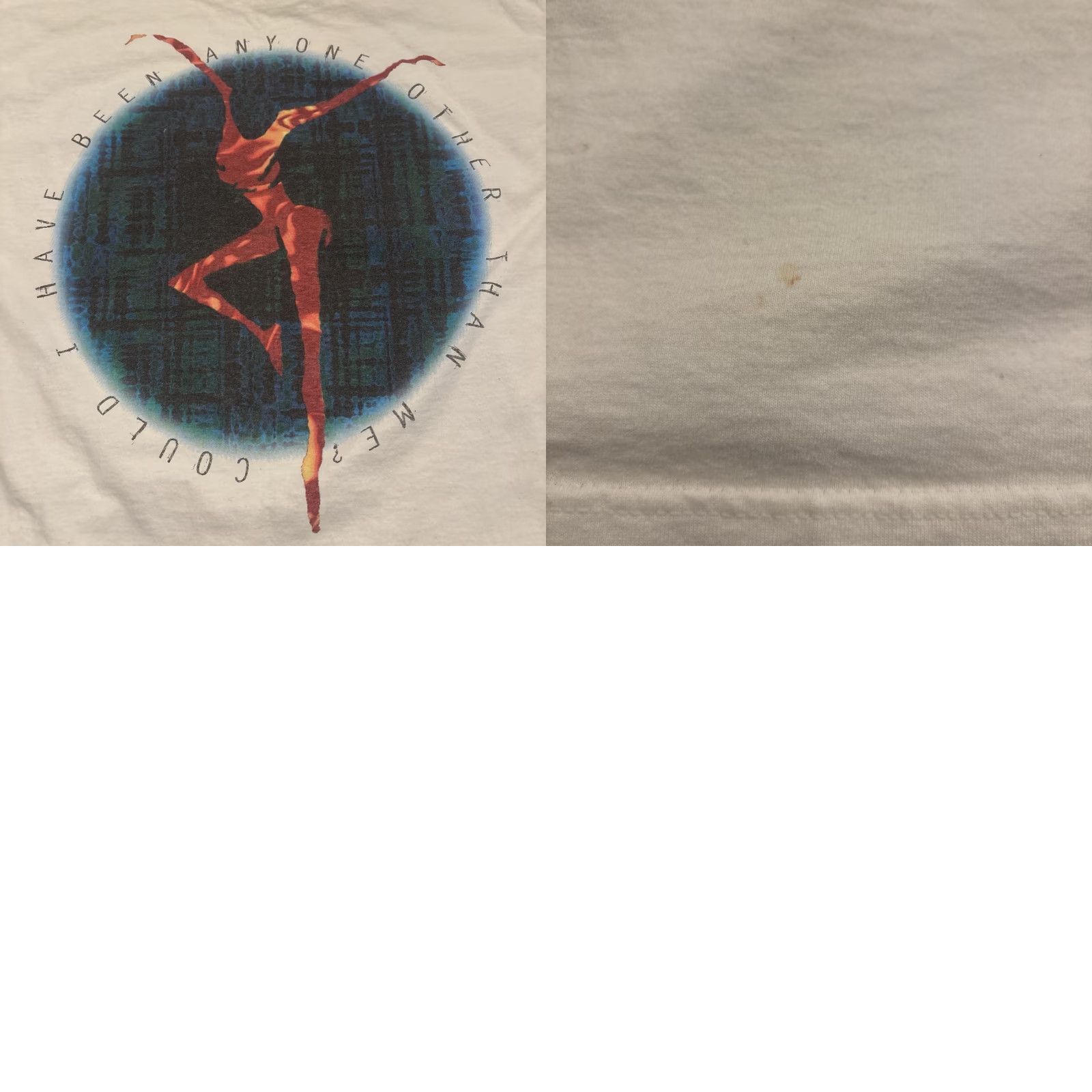 Other VINTAGE Dave Matthews Band Could I Have Been Anyone Other Than Me T-Shirt L Mens White Size L Size US L / EU 52-54 / 3 - 8 Thumbnail