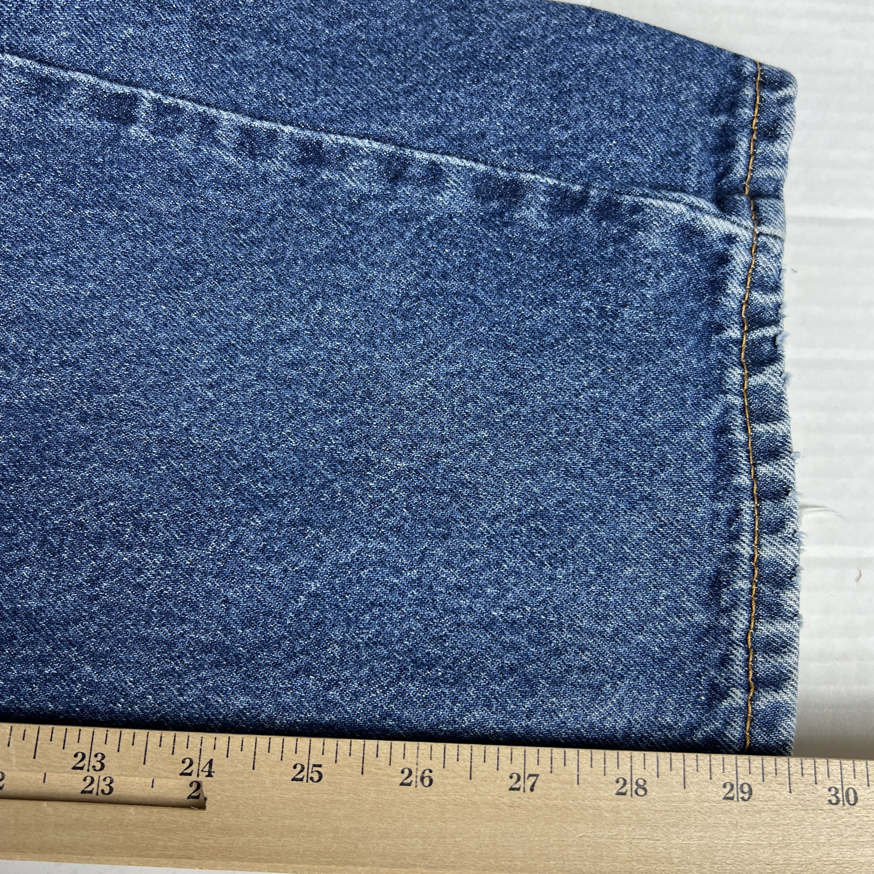 Levi's Levi's Jeans 505 Straight Blue Faded Cotton Denim Size US 37 - 20 Thumbnail
