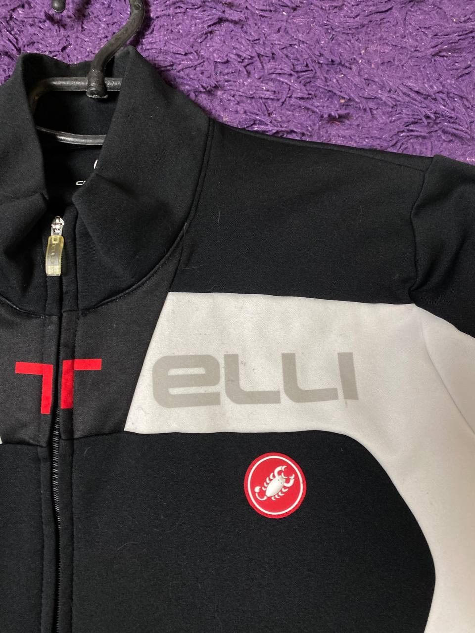 Vintage Castelli Cycling Jacket SPORTWEAR BIG LOGO FULL ZIP UP Size XXL / US 16-18 / IT 52-54 - 4 Thumbnail